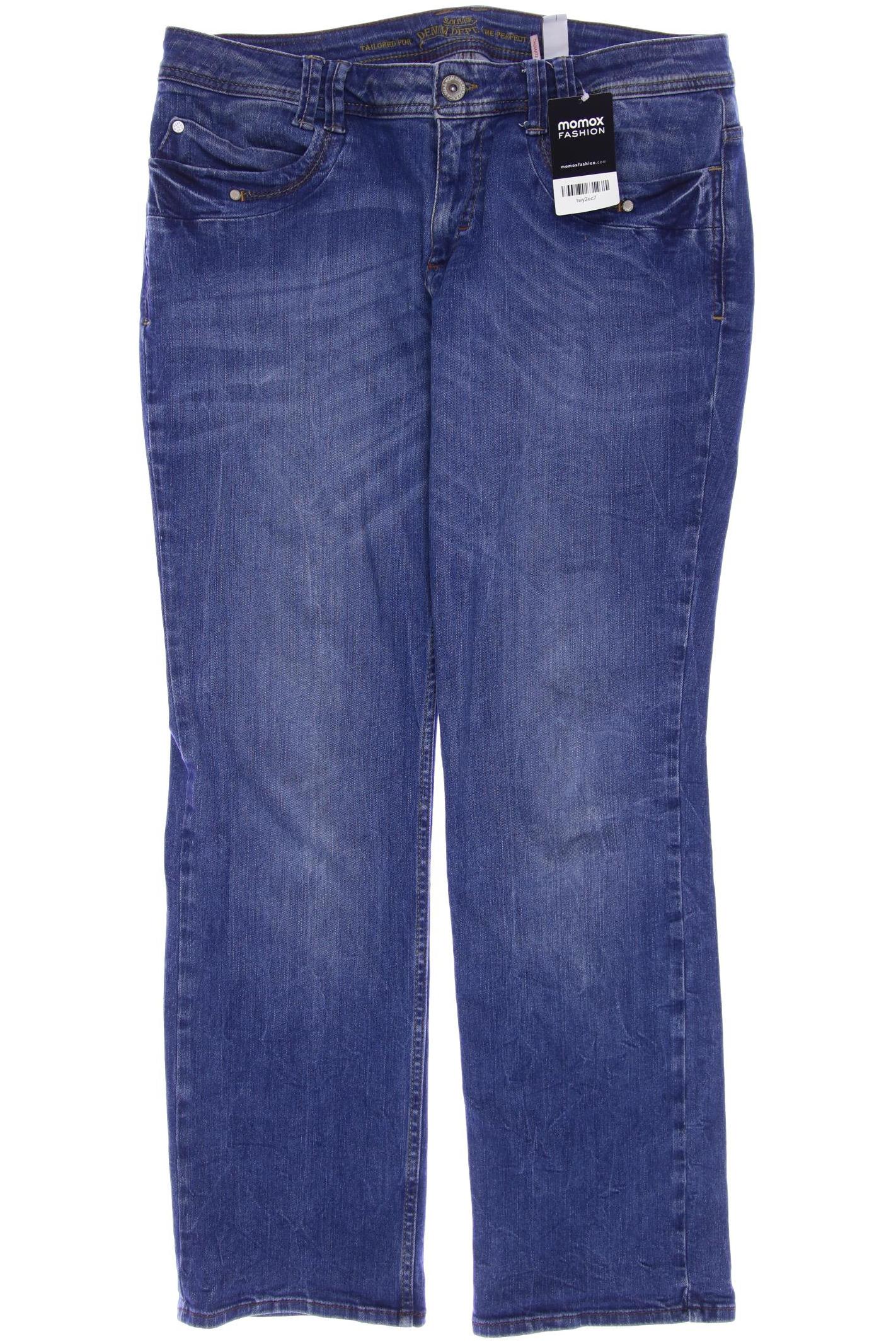 

s.Oliver Damen Jeans, blau