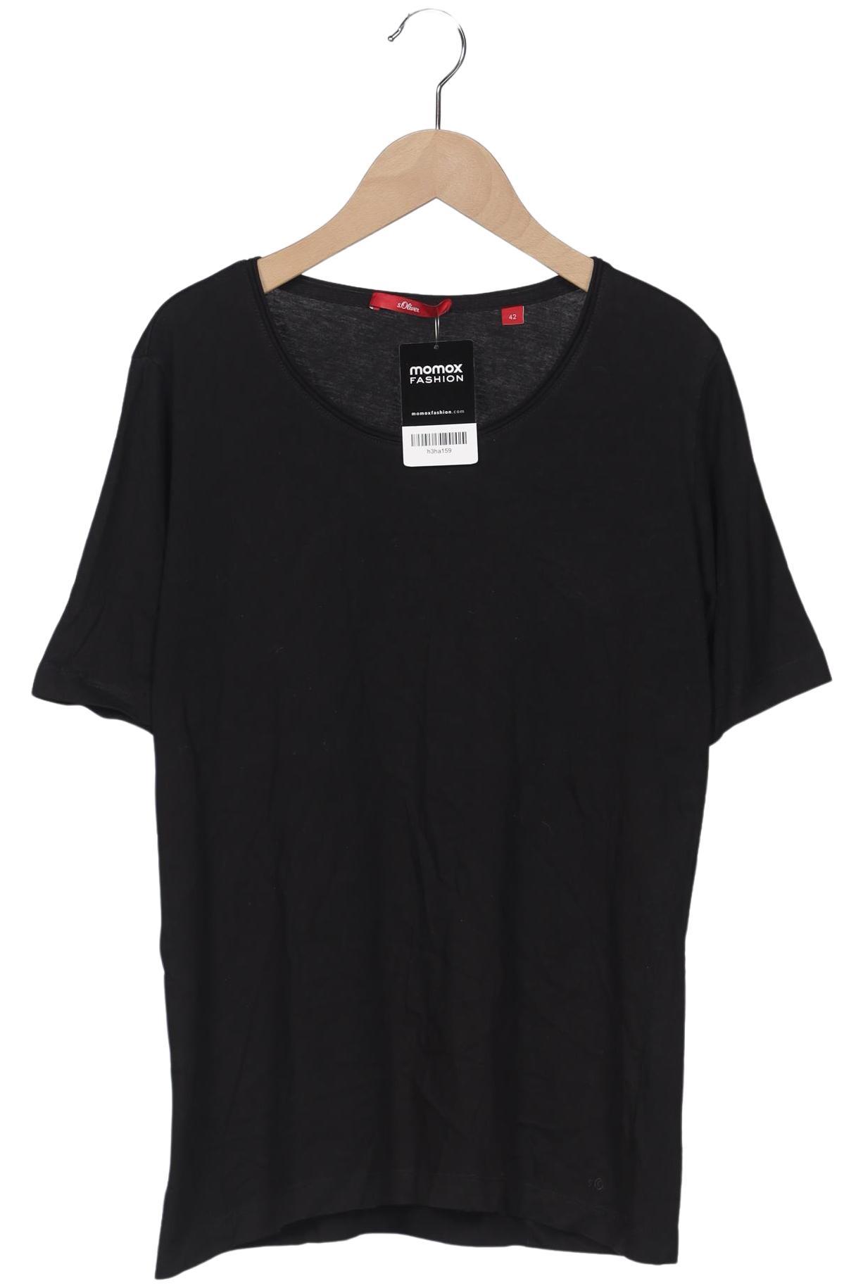 

s.Oliver Damen T-Shirt, schwarz, Gr. 42
