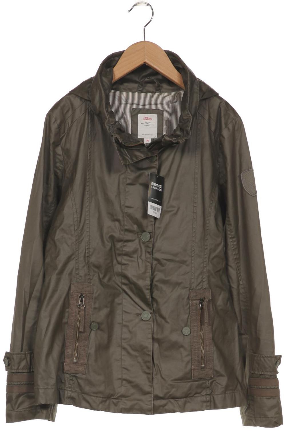 

s.Oliver Damen Jacke, grün, Gr. 36