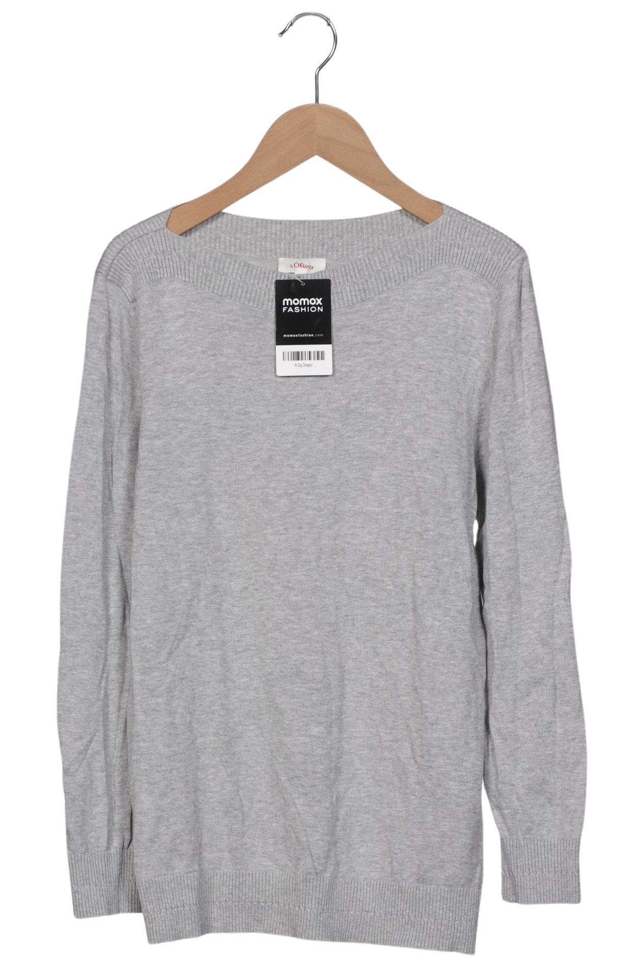 

s.Oliver Damen Pullover, grau, Gr. 40