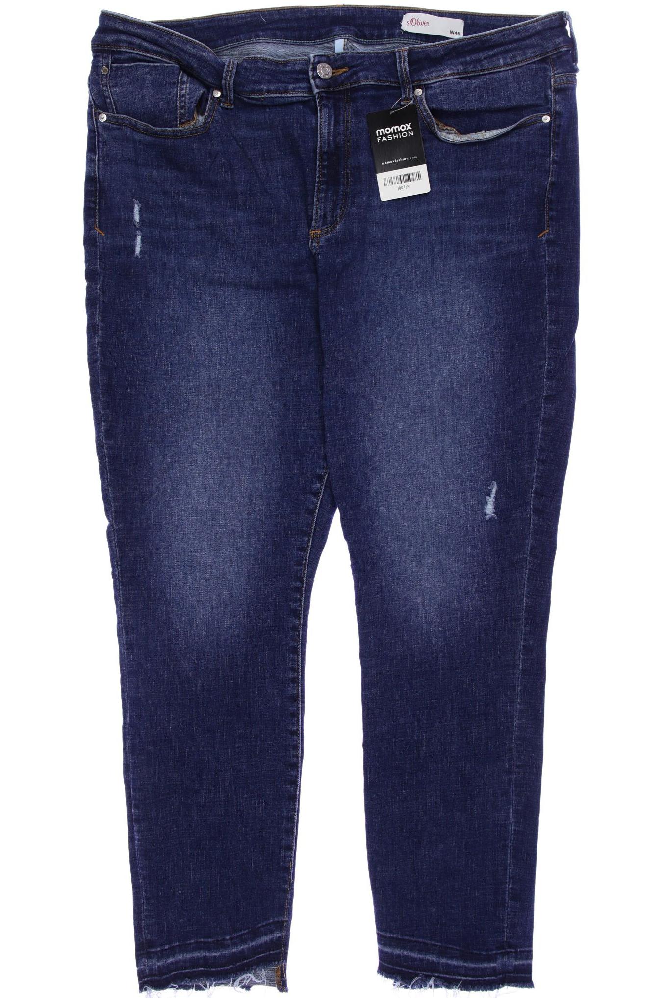 

s.Oliver Damen Jeans, blau