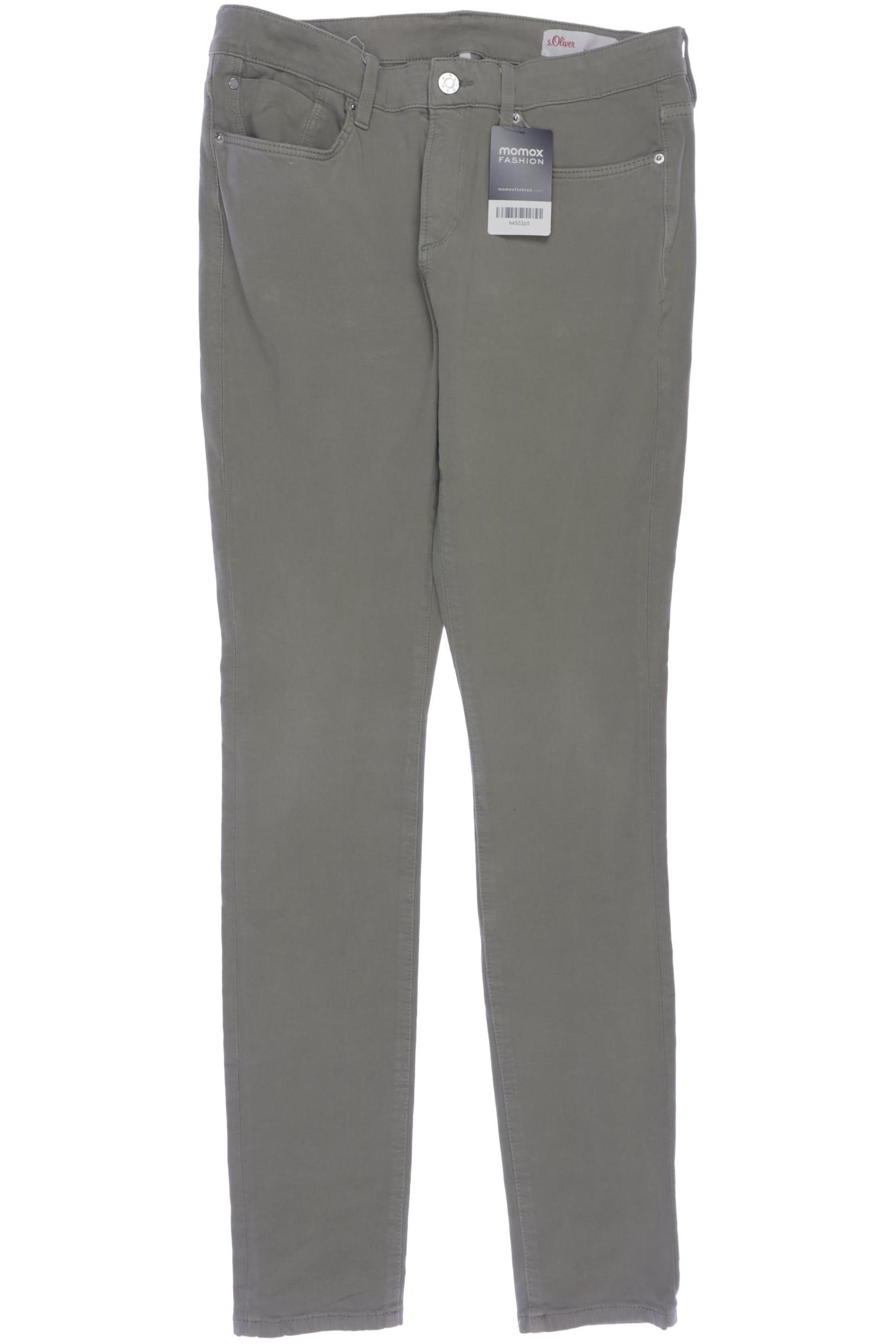 

s.Oliver Damen Jeans, hellgrün, Gr. 38