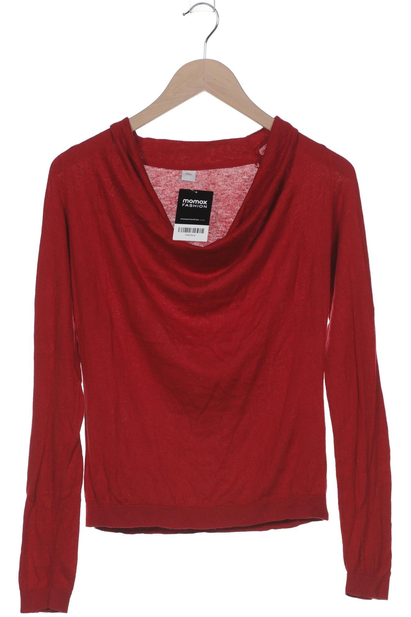 

s.Oliver Damen Pullover, rot, Gr. 36