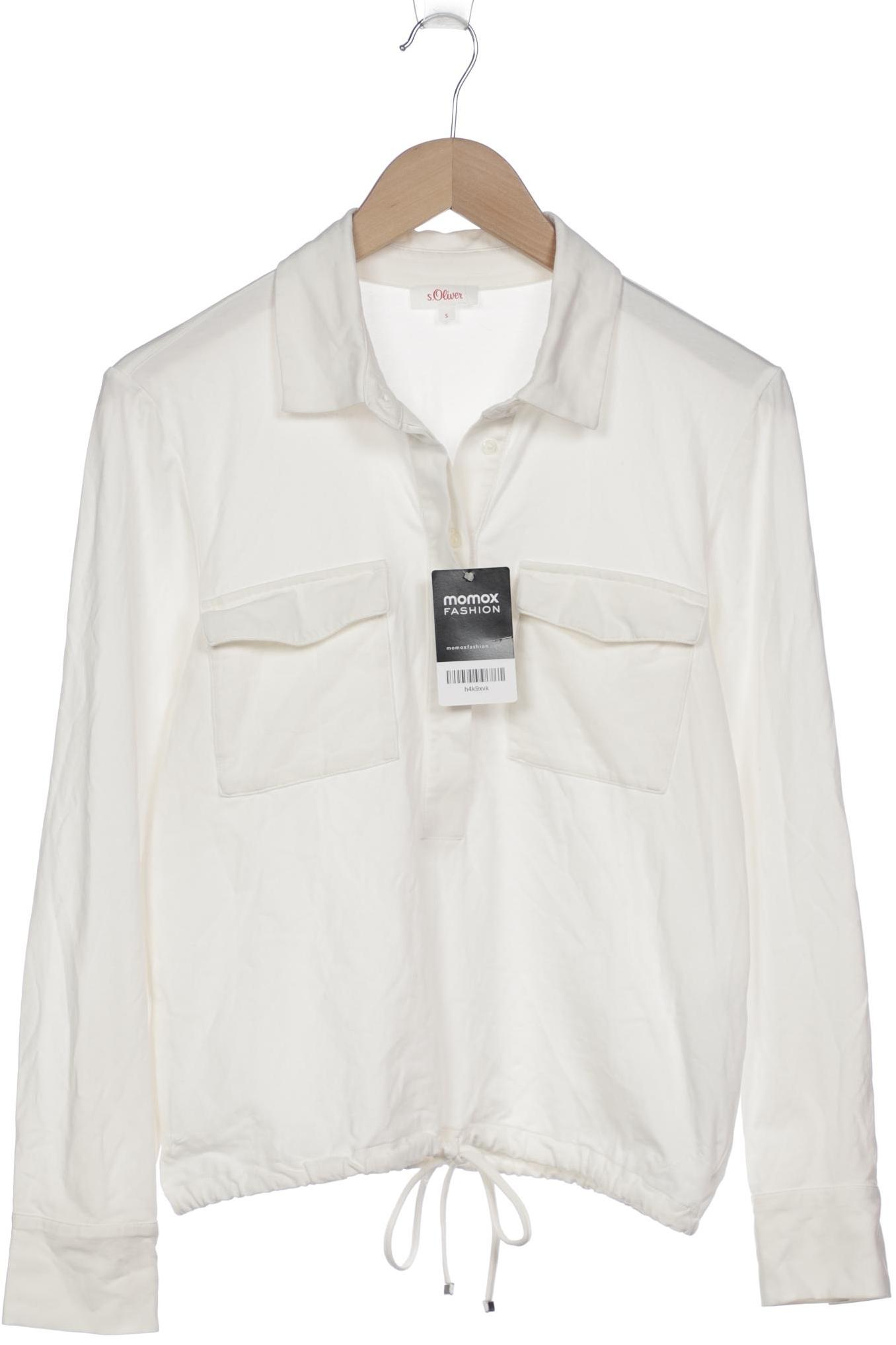 

s.Oliver Damen Poloshirt, weiß, Gr. 36