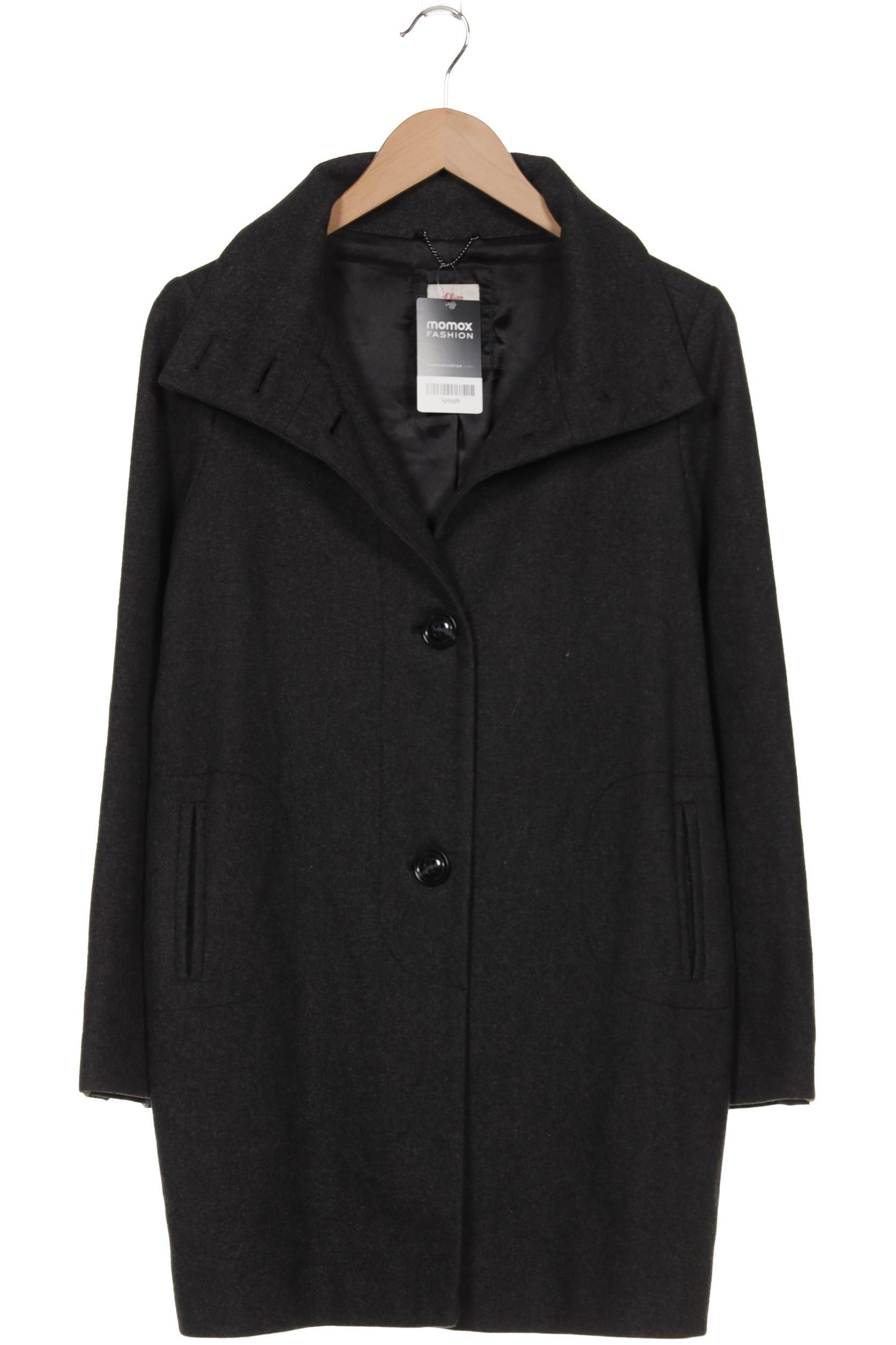 

s.Oliver Damen Mantel, grau, Gr. 36