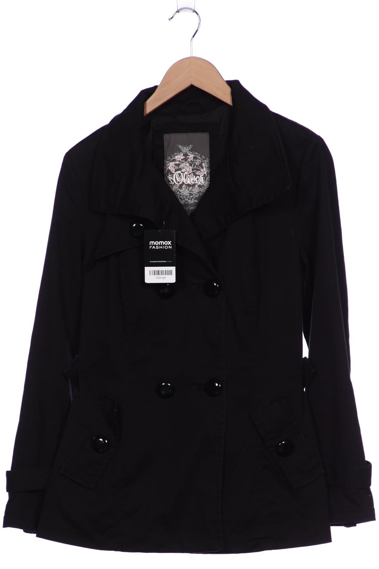 

s.Oliver Damen Jacke, schwarz, Gr. 40