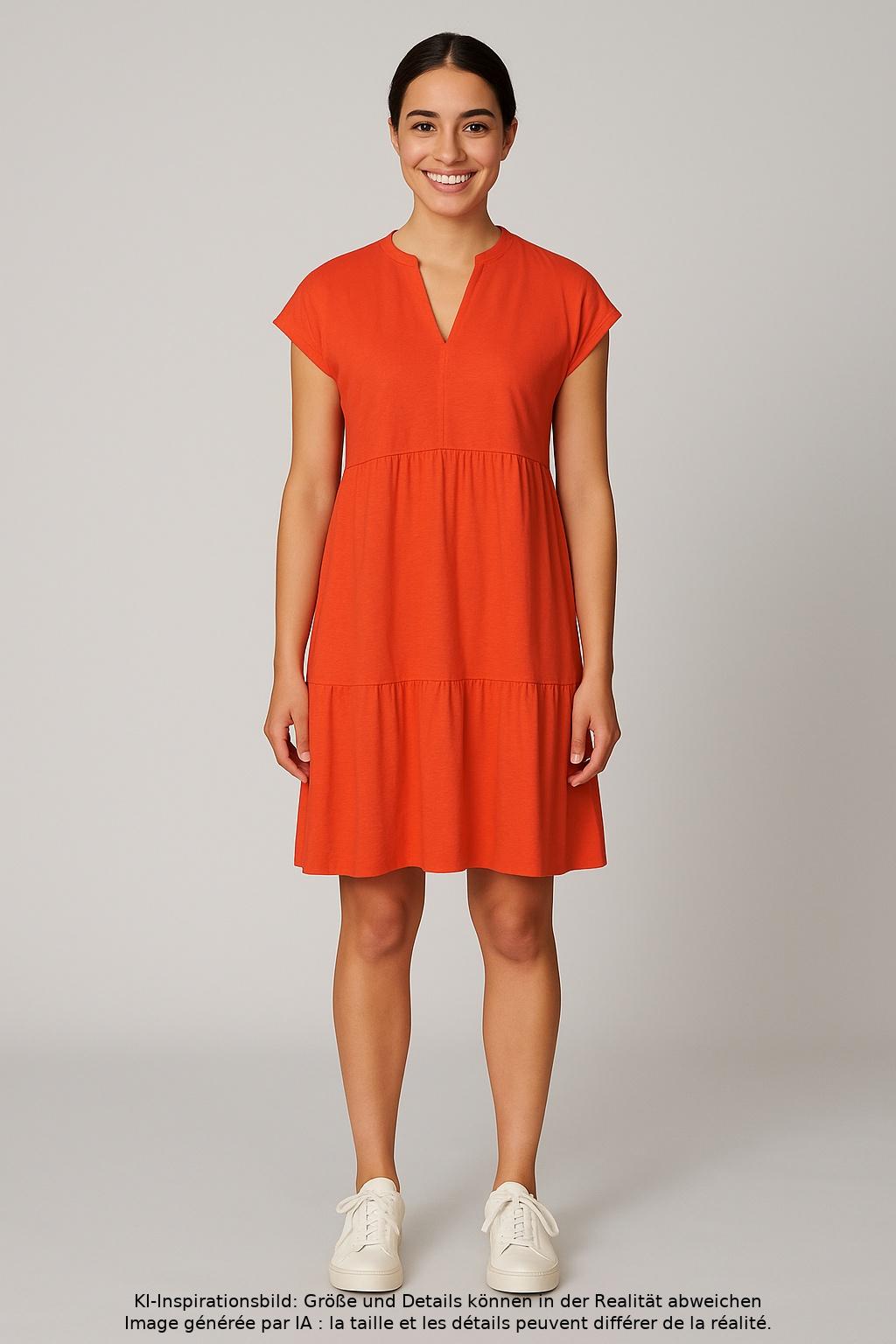 

s.Oliver Damen Kleid, rot, Gr. 32