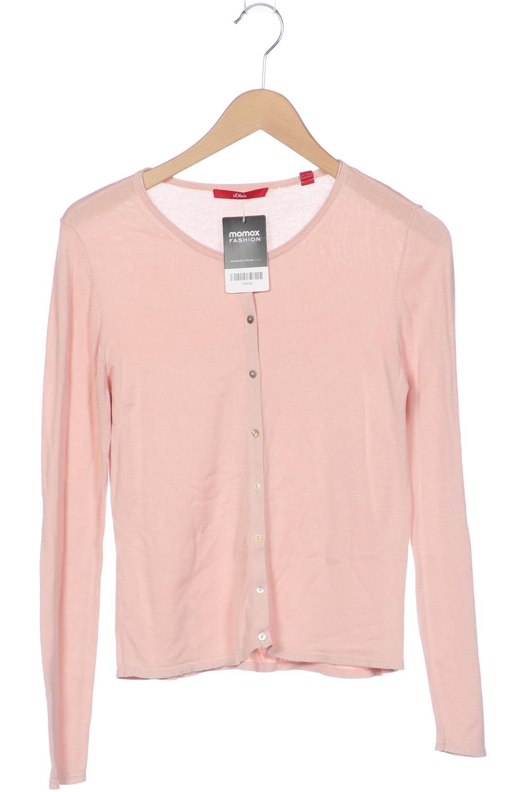 

s.Oliver Damen Strickjacke, pink, Gr. 38