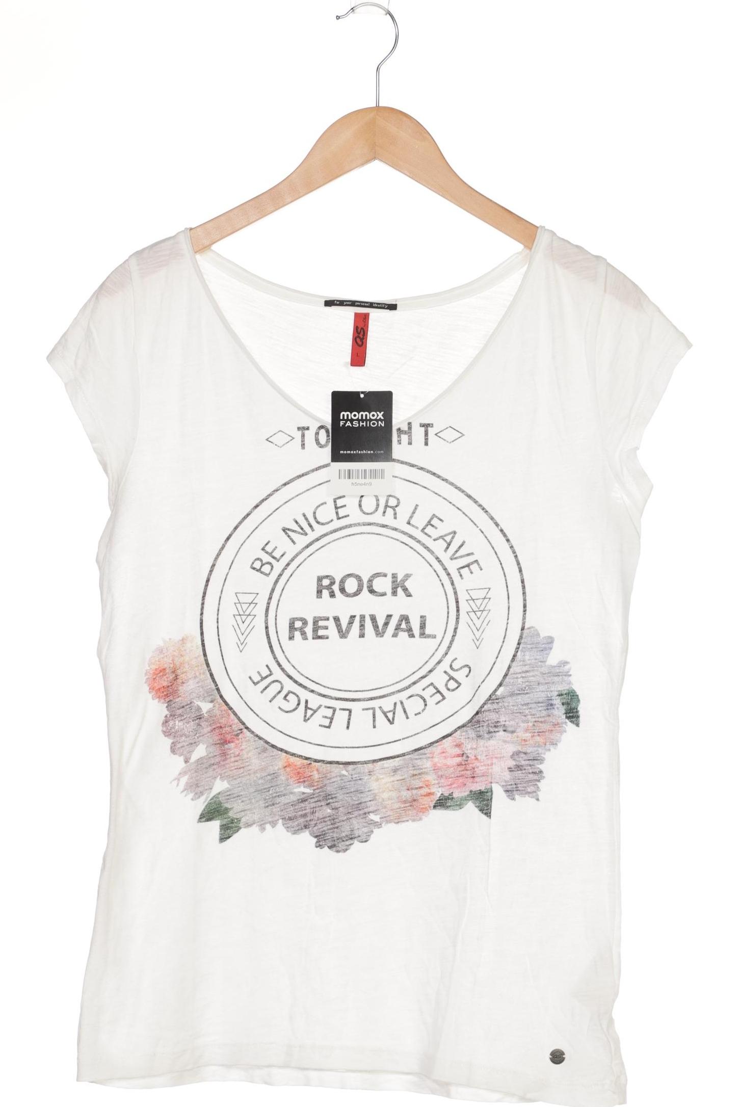 

s.Oliver Damen T-Shirt, weiß, Gr. 42