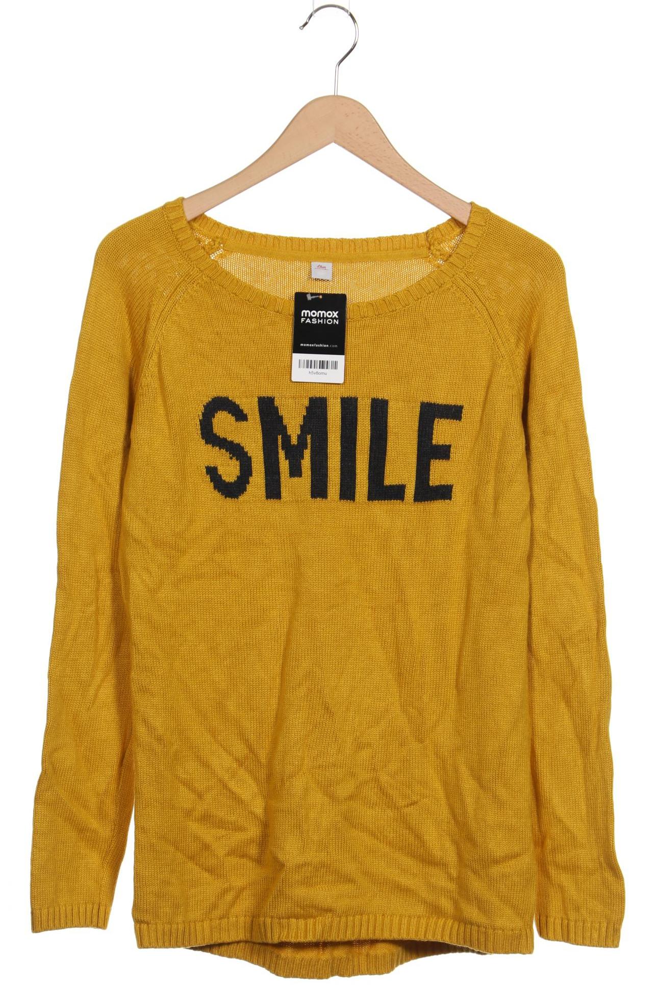 

s.Oliver Damen Pullover, orange, Gr. 42
