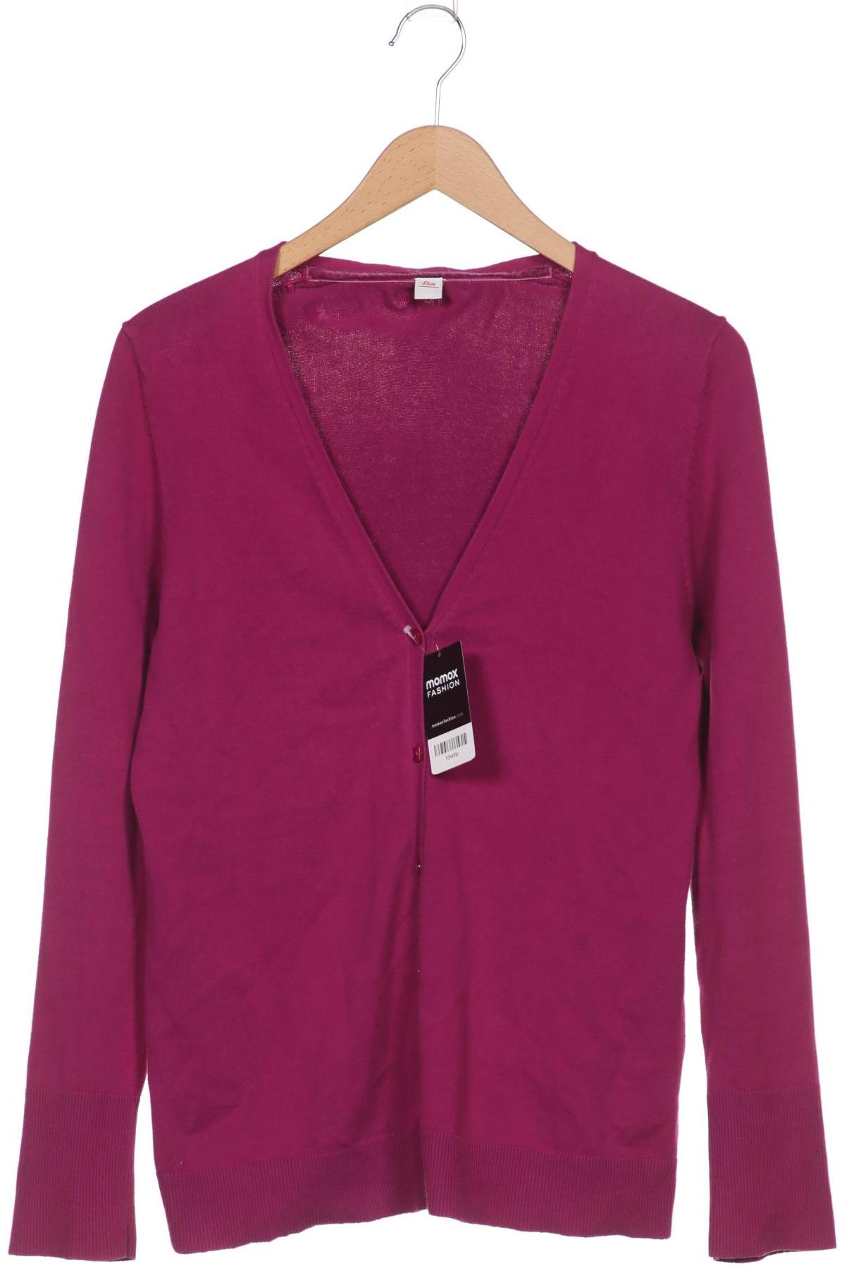 

s.Oliver Damen Strickjacke, pink, Gr. 42