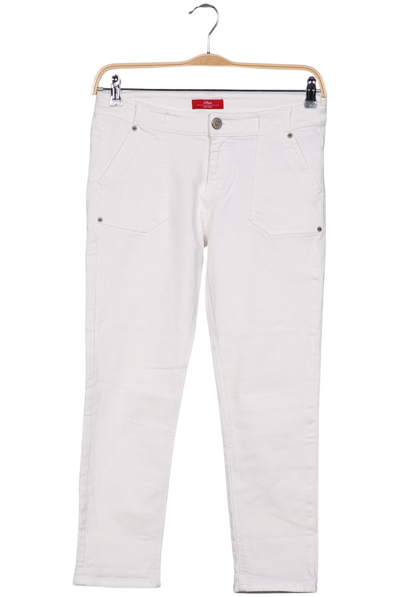 

s.Oliver Damen Jeans, weiß, Gr. 38