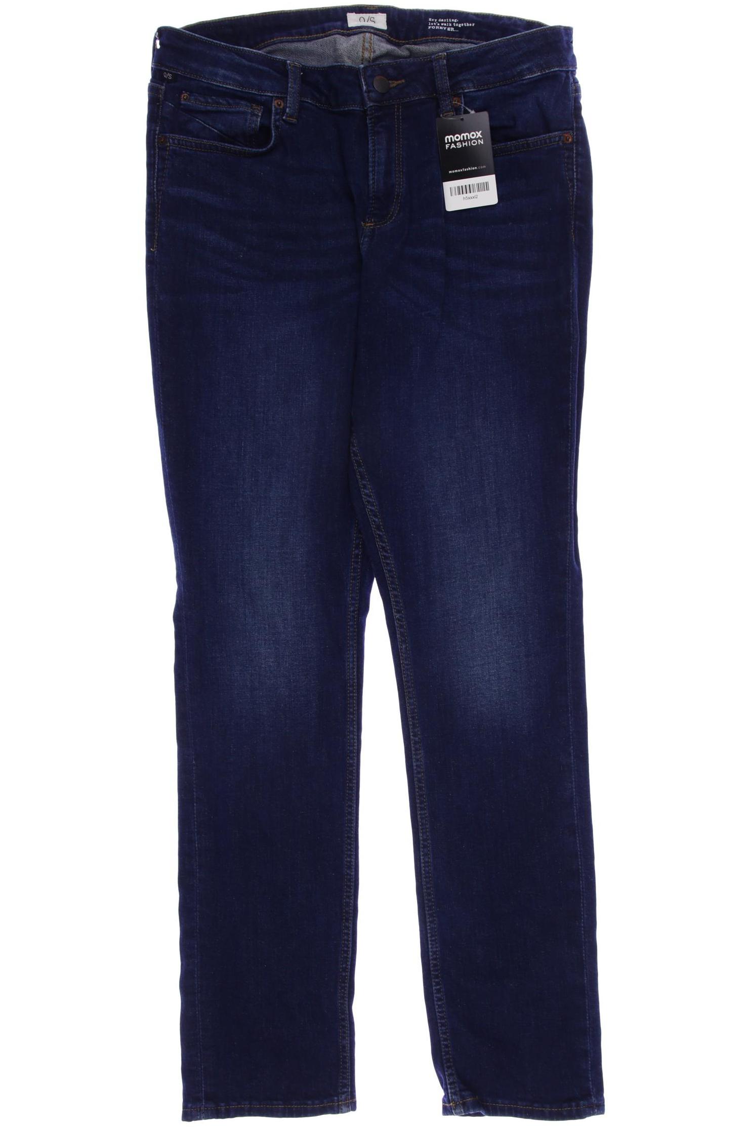 

s.Oliver Damen Jeans, marineblau