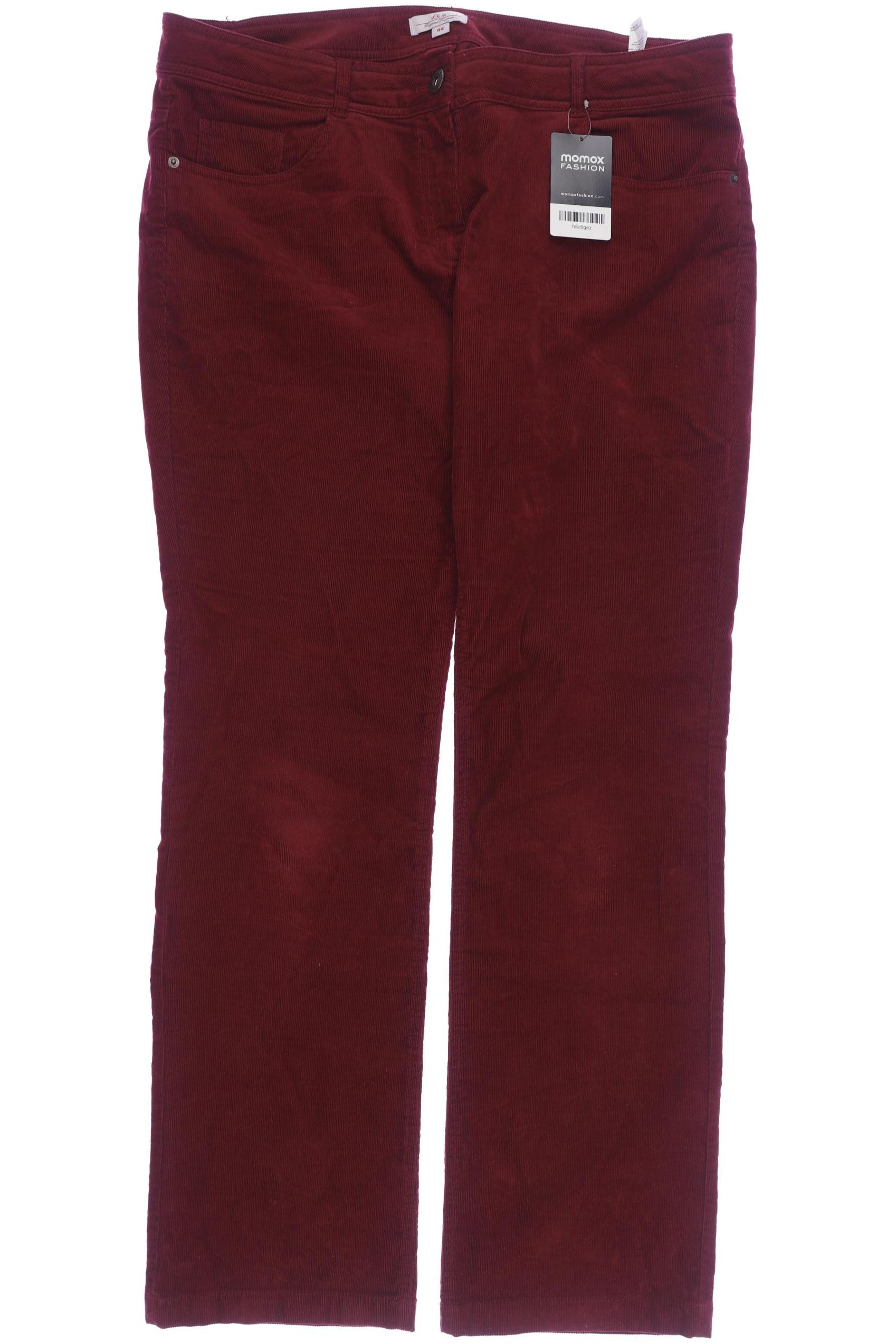 

s.Oliver Damen Stoffhose, rot, Gr. 44