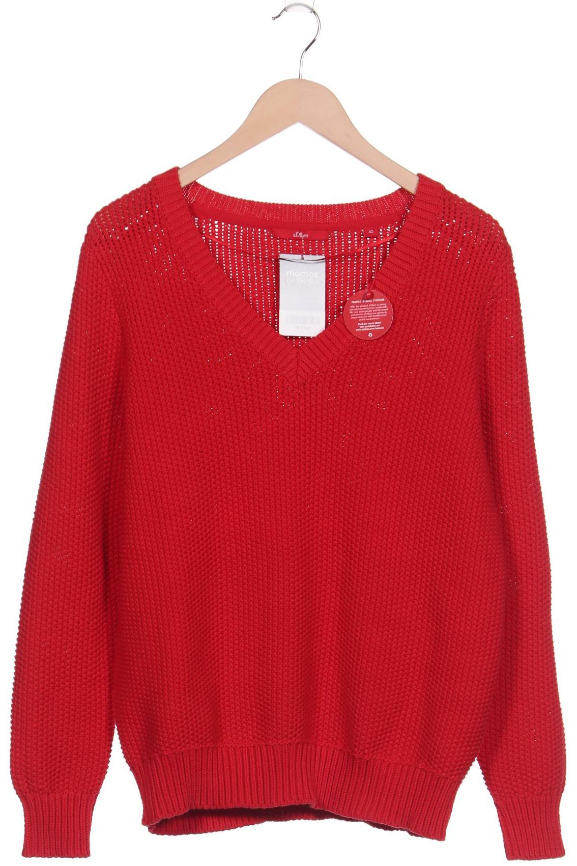 

s.Oliver Damen Pullover, rot