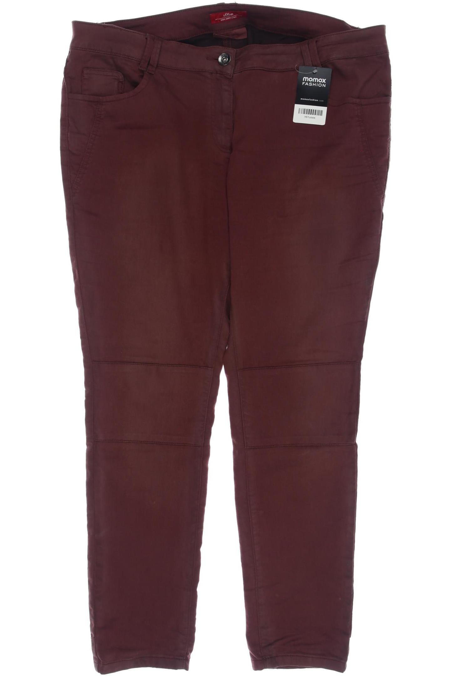 

s.Oliver Damen Jeans, bordeaux, Gr. 39