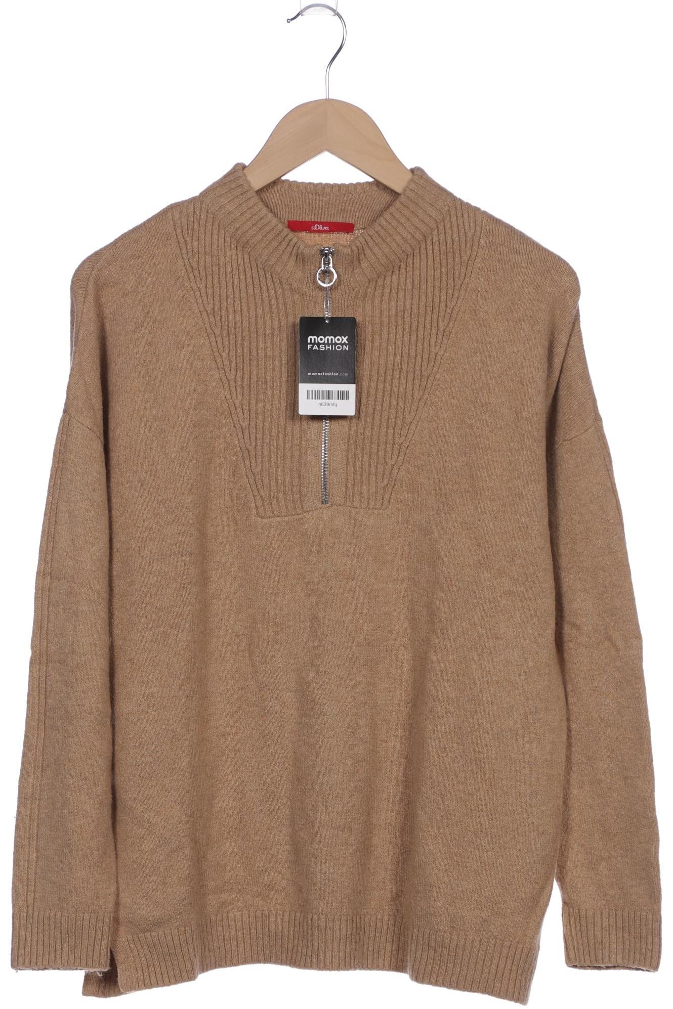 

s.Oliver Damen Pullover, beige, Gr. 40