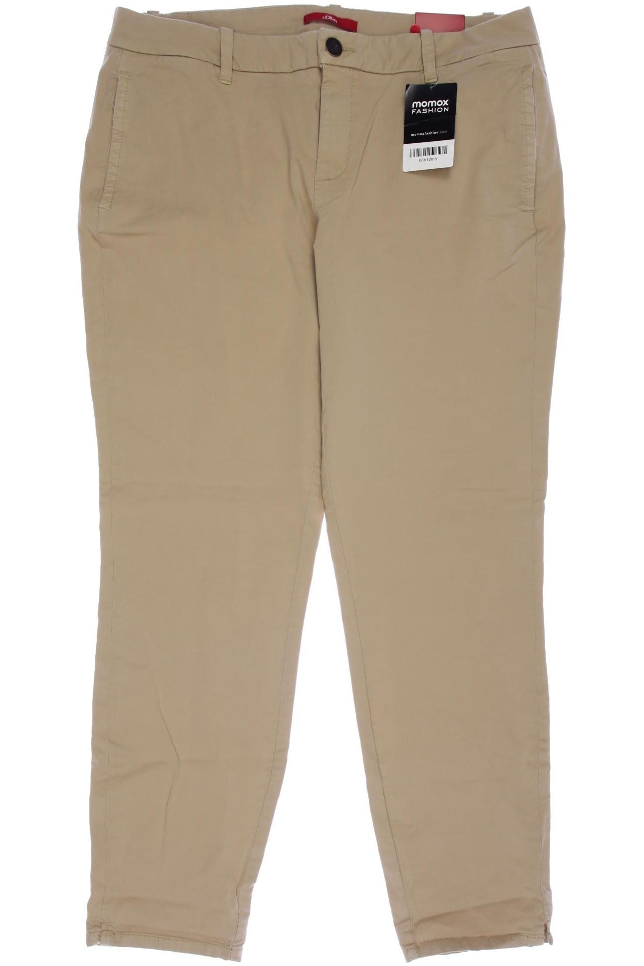 

s.Oliver Damen Stoffhose, beige, Gr. 40