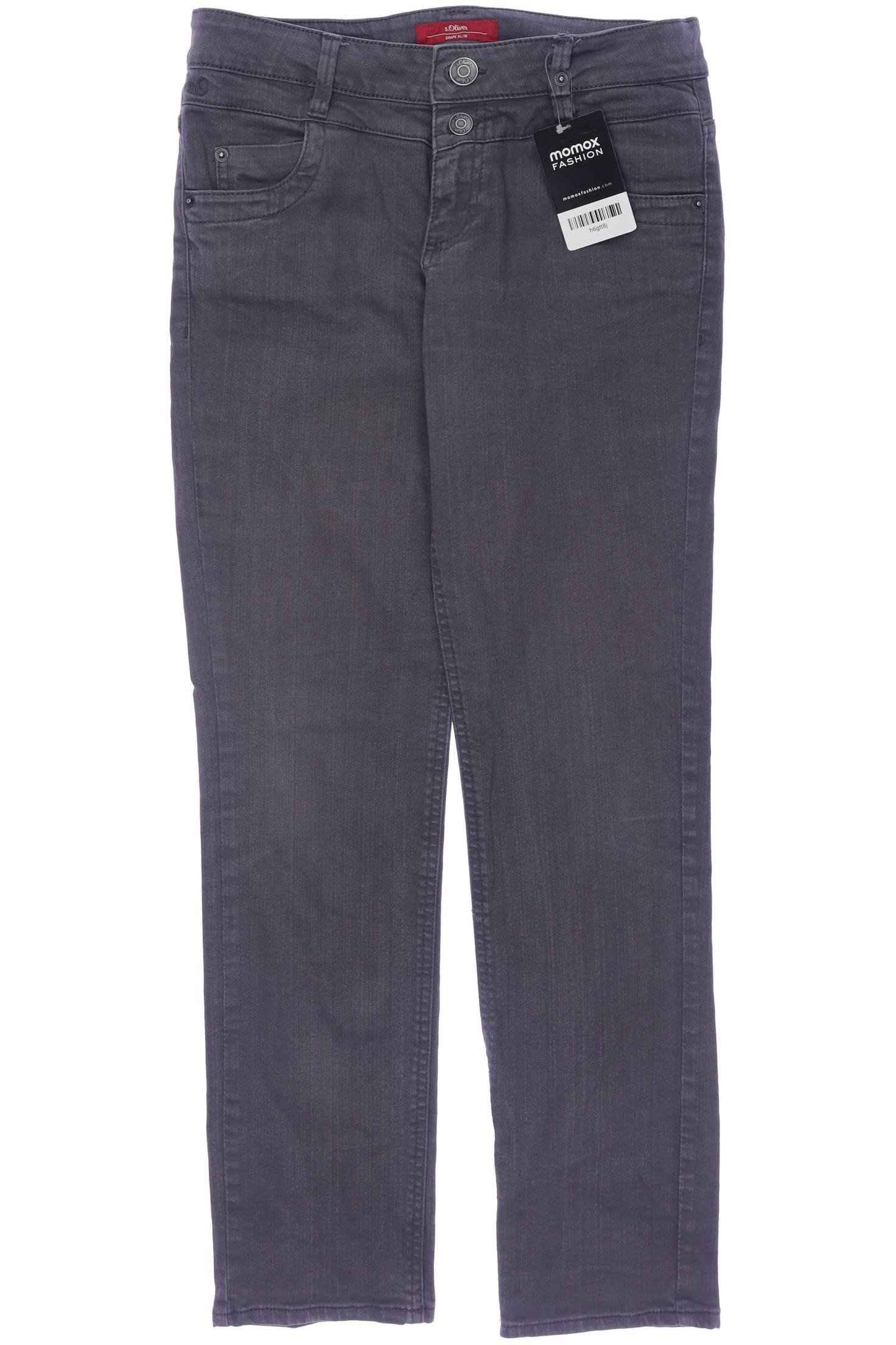 

s.Oliver Damen Jeans, grau, Gr. 28