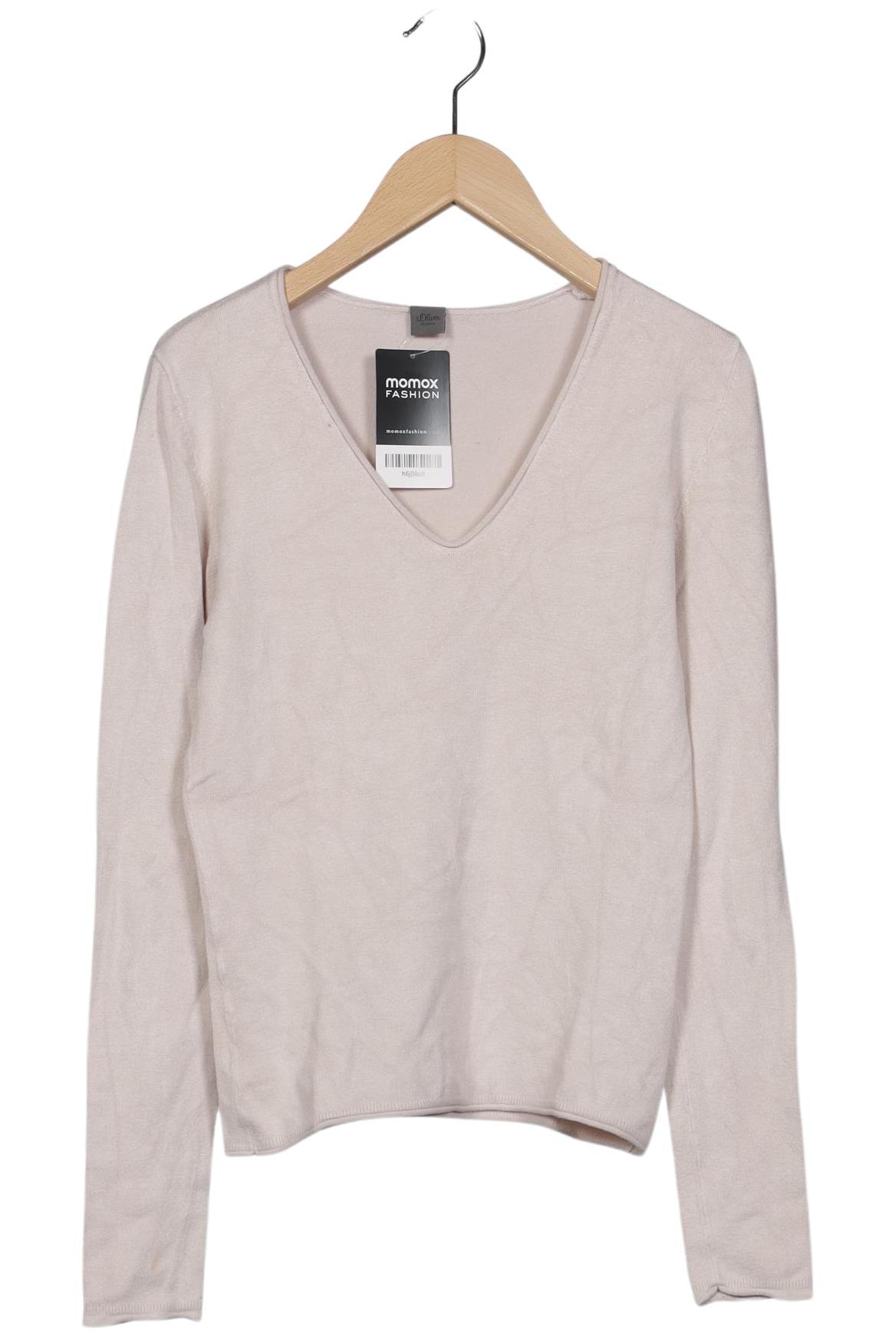 

s.Oliver Damen Pullover, beige, Gr. 34