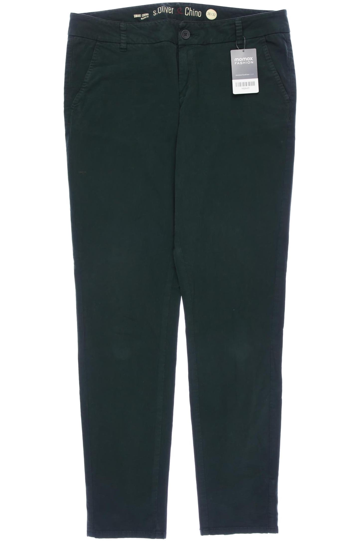 

s.Oliver Damen Stoffhose, grün, Gr. 38
