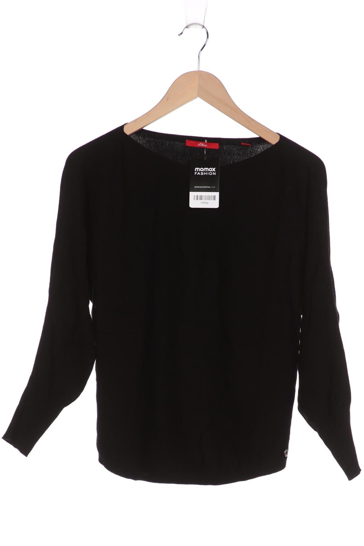 

s.Oliver Damen Pullover, schwarz, Gr. 38