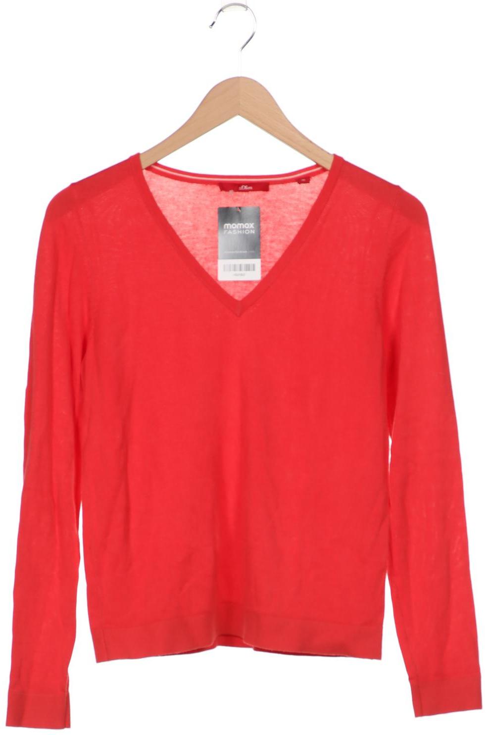 

s.Oliver Damen Pullover, rot, Gr. 36