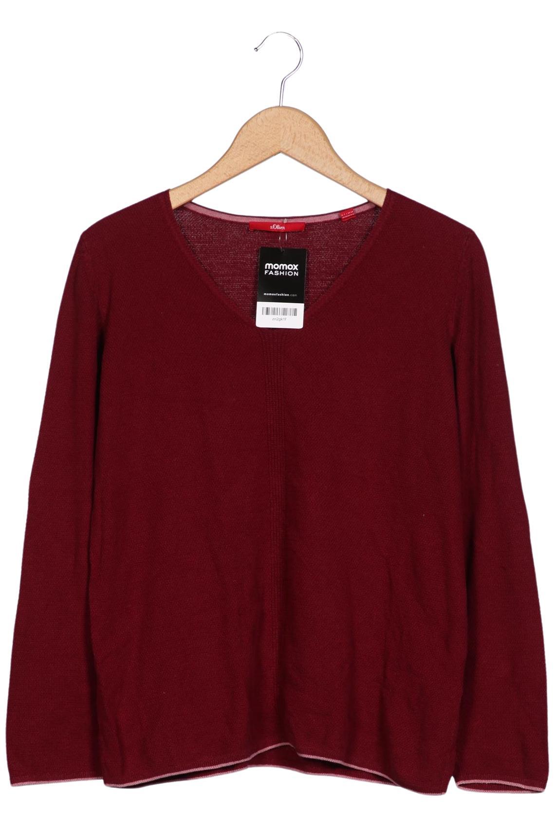 

s.Oliver Damen Pullover, bordeaux, Gr. 40