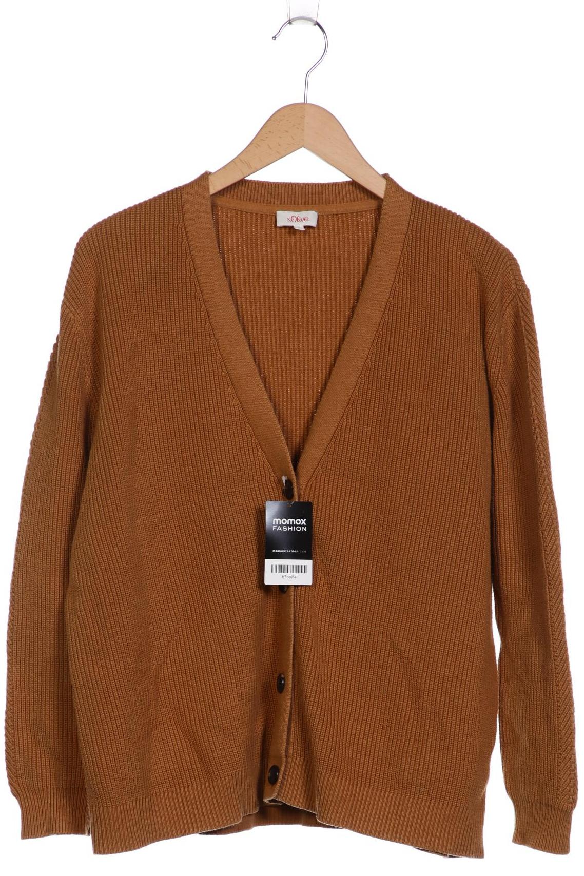 

s.Oliver Damen Strickjacke, braun, Gr. 46