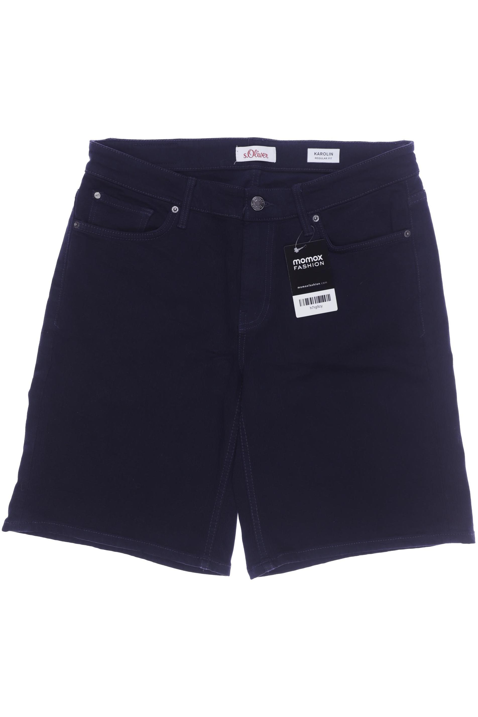 

s.Oliver Damen Shorts, marineblau