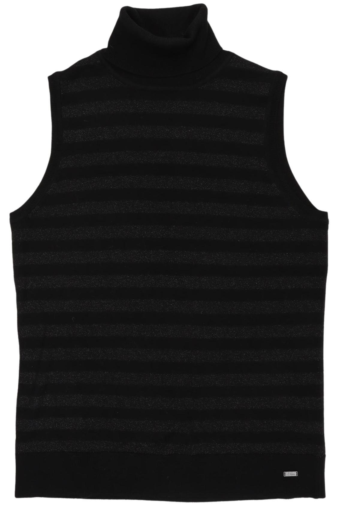 

s.Oliver Damen Top, schwarz, Gr. 38