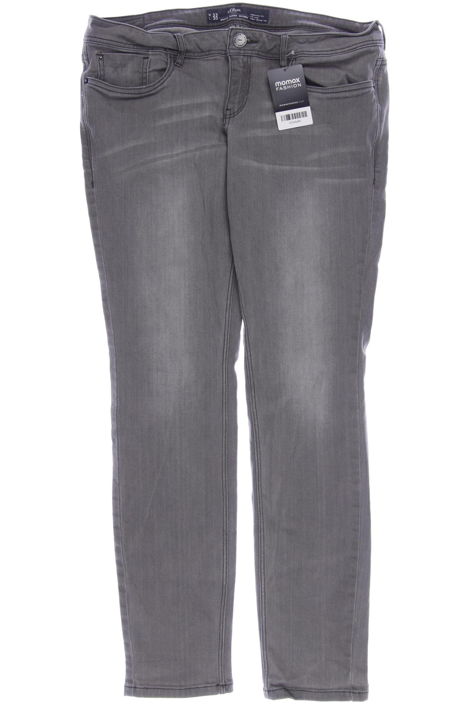 

s.Oliver Damen Jeans, grau