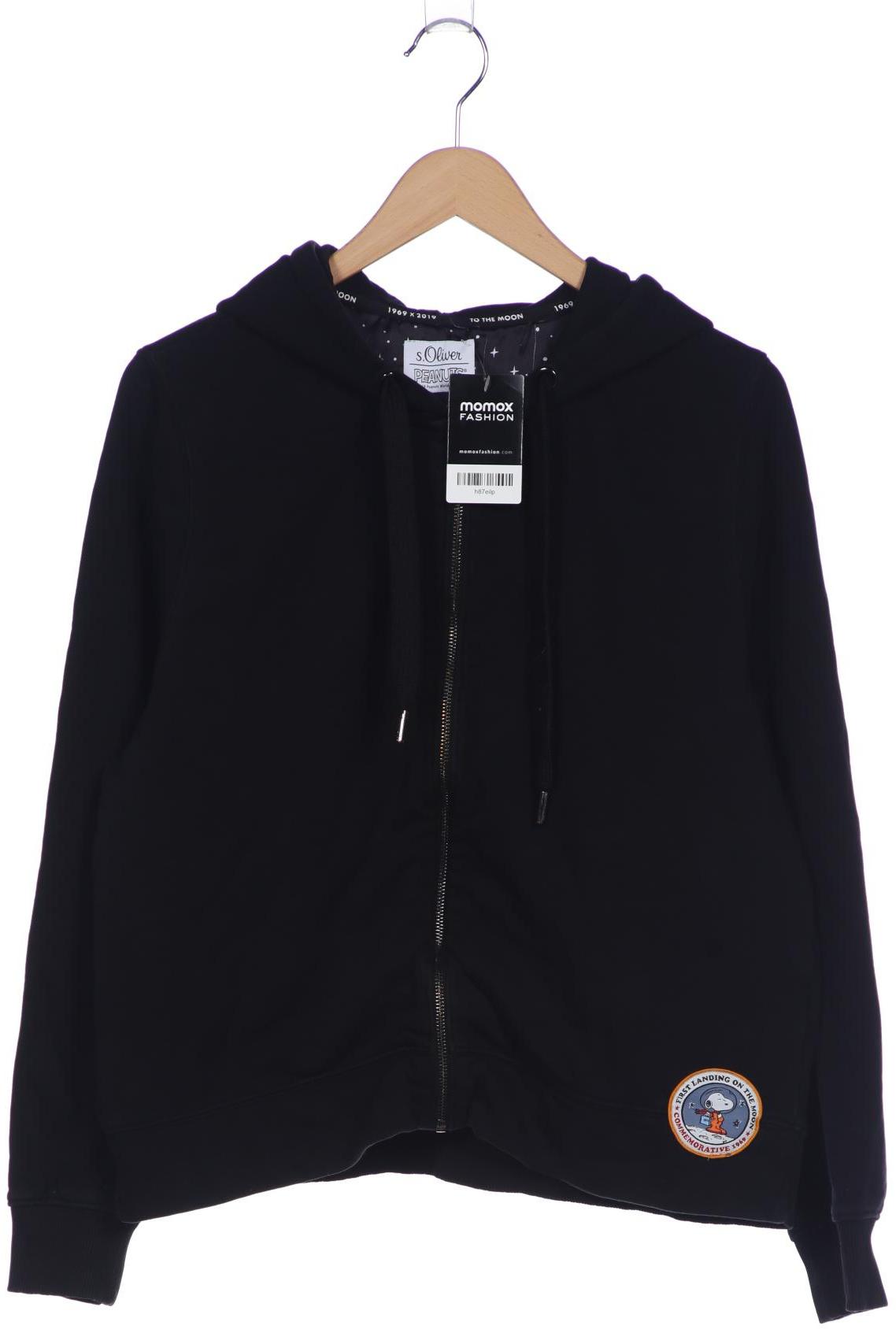 

s.Oliver Damen Kapuzenpullover, schwarz, Gr. 42