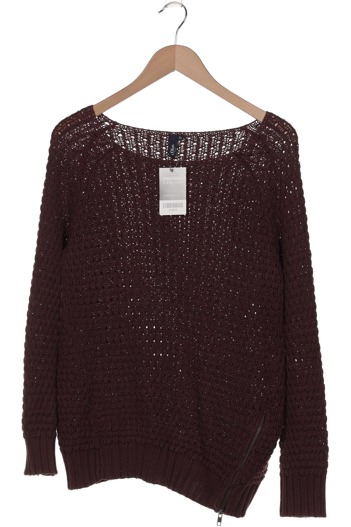 

s.Oliver Damen Pullover, bordeaux, Gr. 44