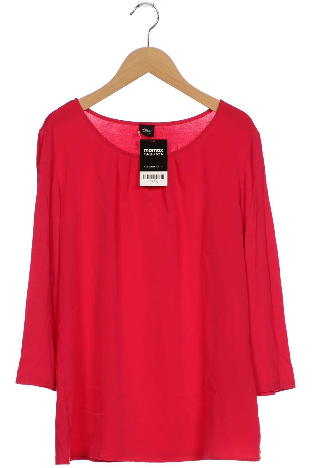 

s.Oliver Damen Langarmshirt, pink, Gr. 42