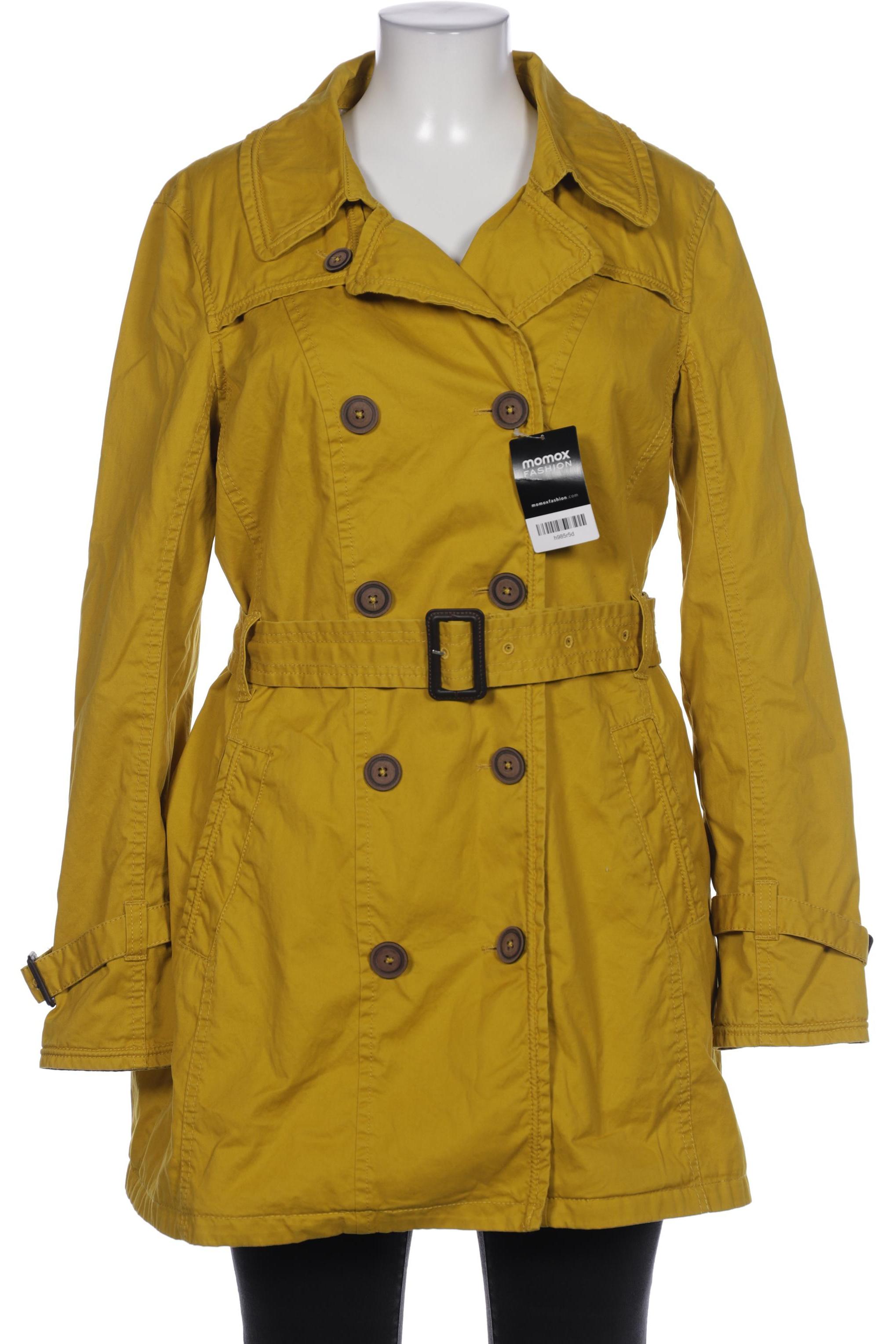 

s.Oliver Damen Mantel, gelb, Gr. 44