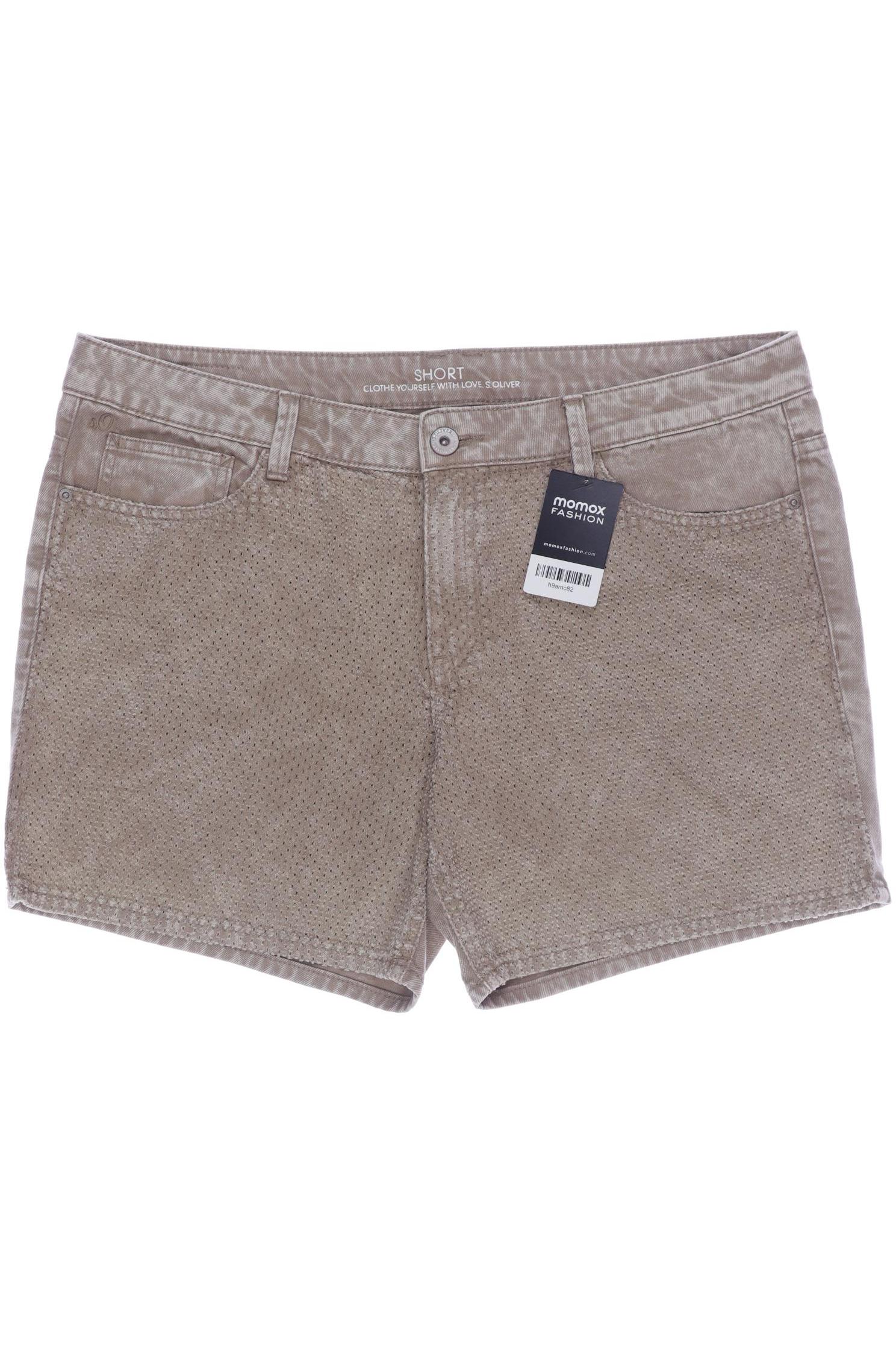 

s.Oliver Damen Shorts, beige, Gr. 44