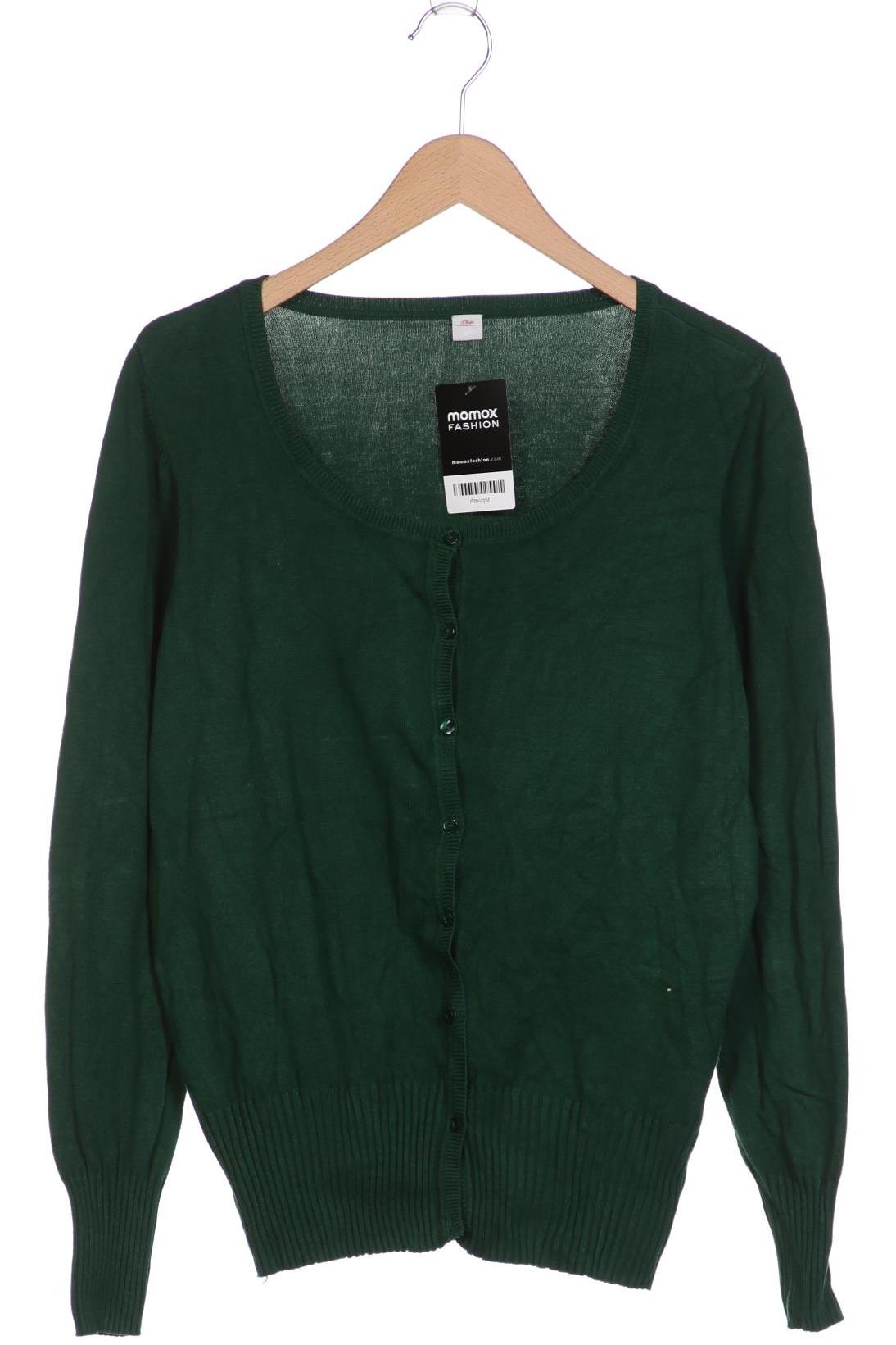 

s.Oliver Damen Strickjacke, grün