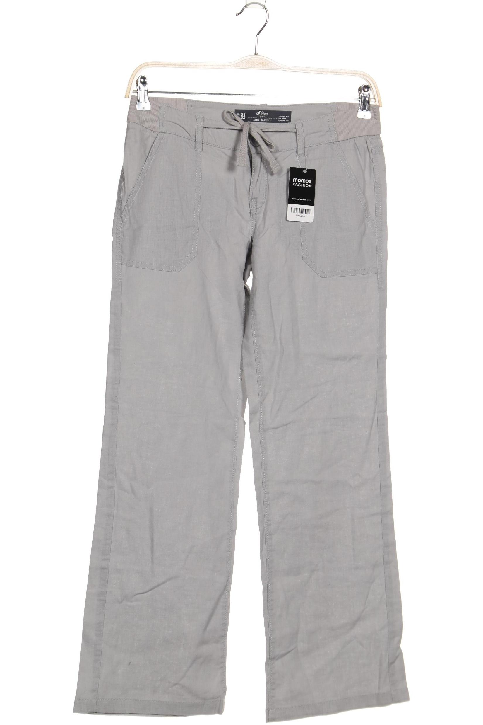 

s.Oliver Damen Stoffhose, grau, Gr. 36