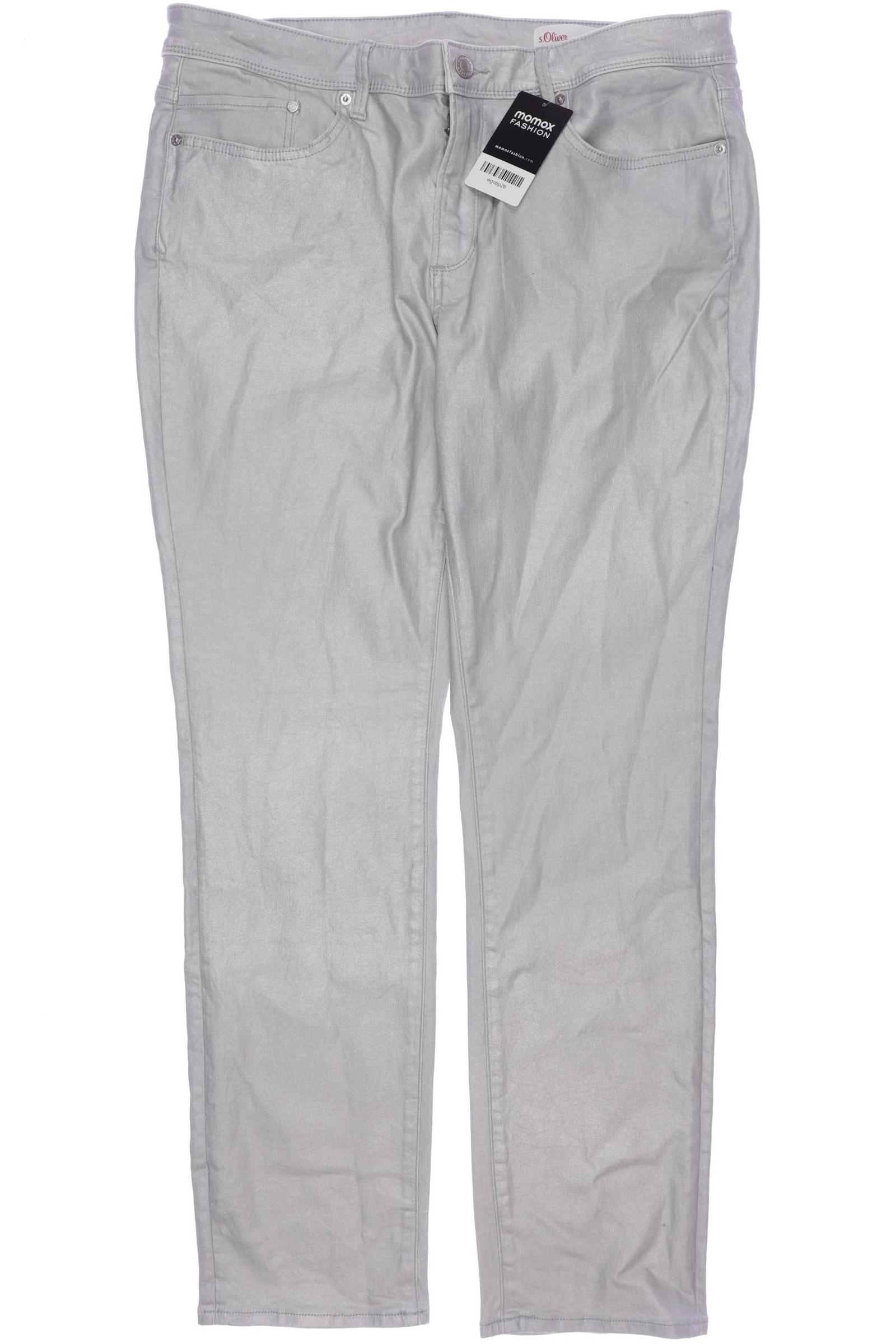 

s.Oliver Damen Jeans, silber, Gr. 44