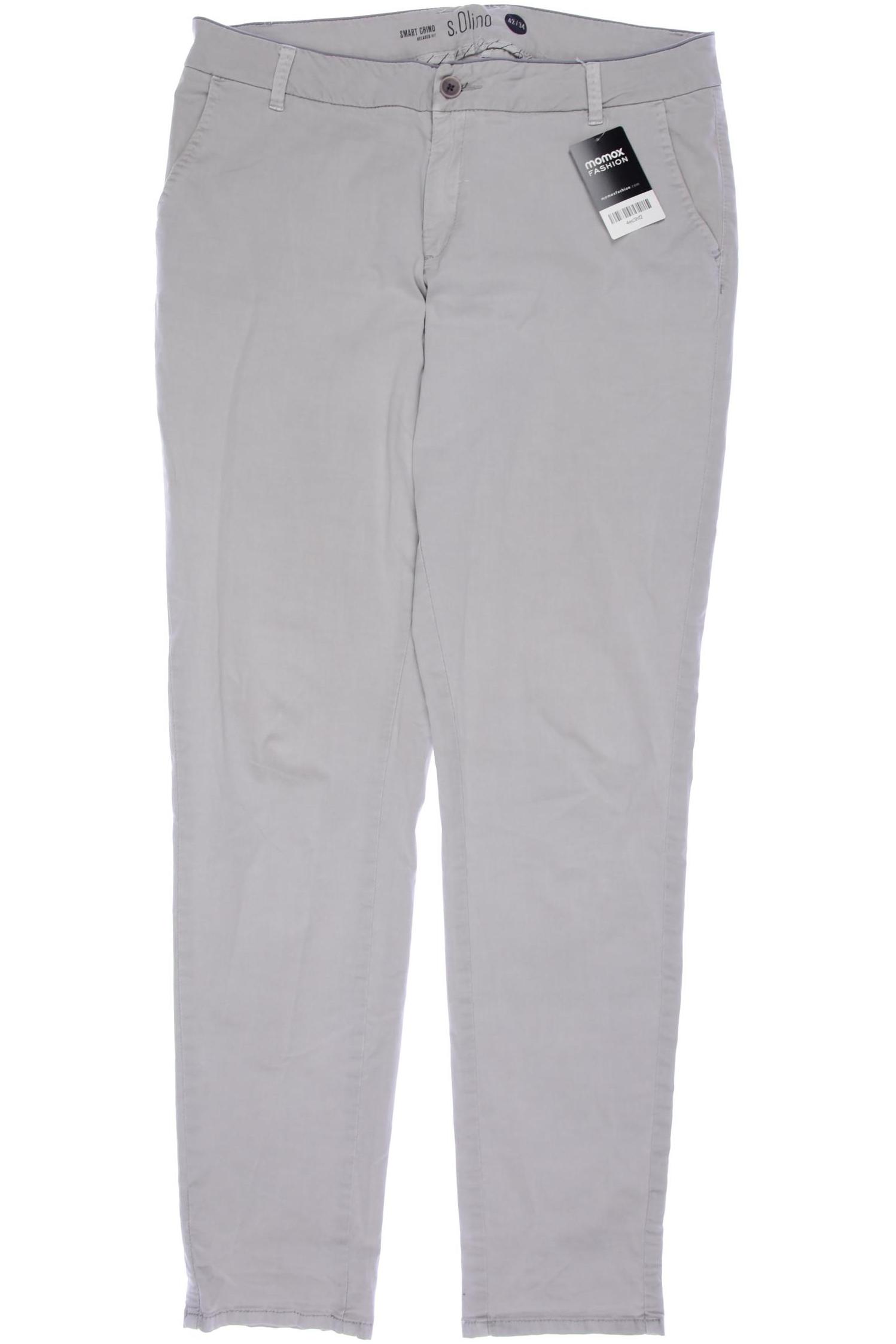 

s.Oliver Damen Stoffhose, grau, Gr. 42