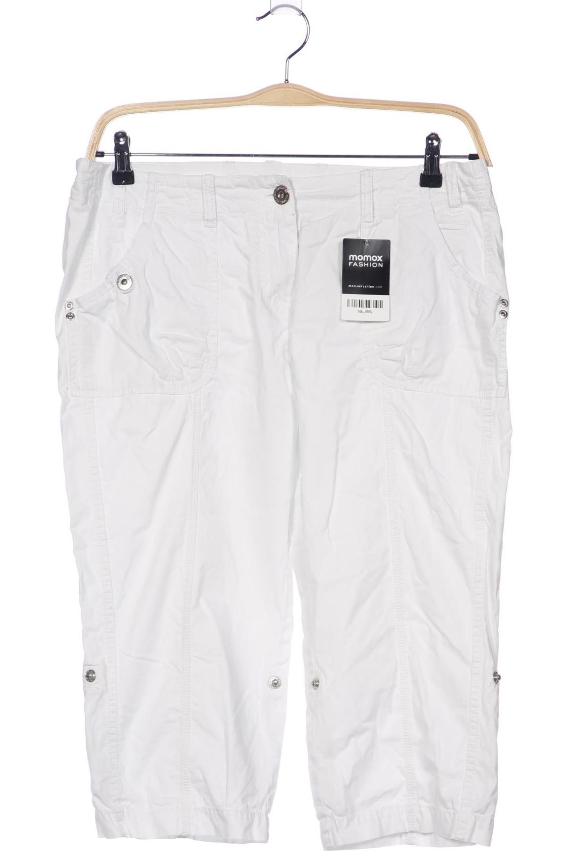 

s.Oliver Damen Stoffhose, weiß, Gr. 42