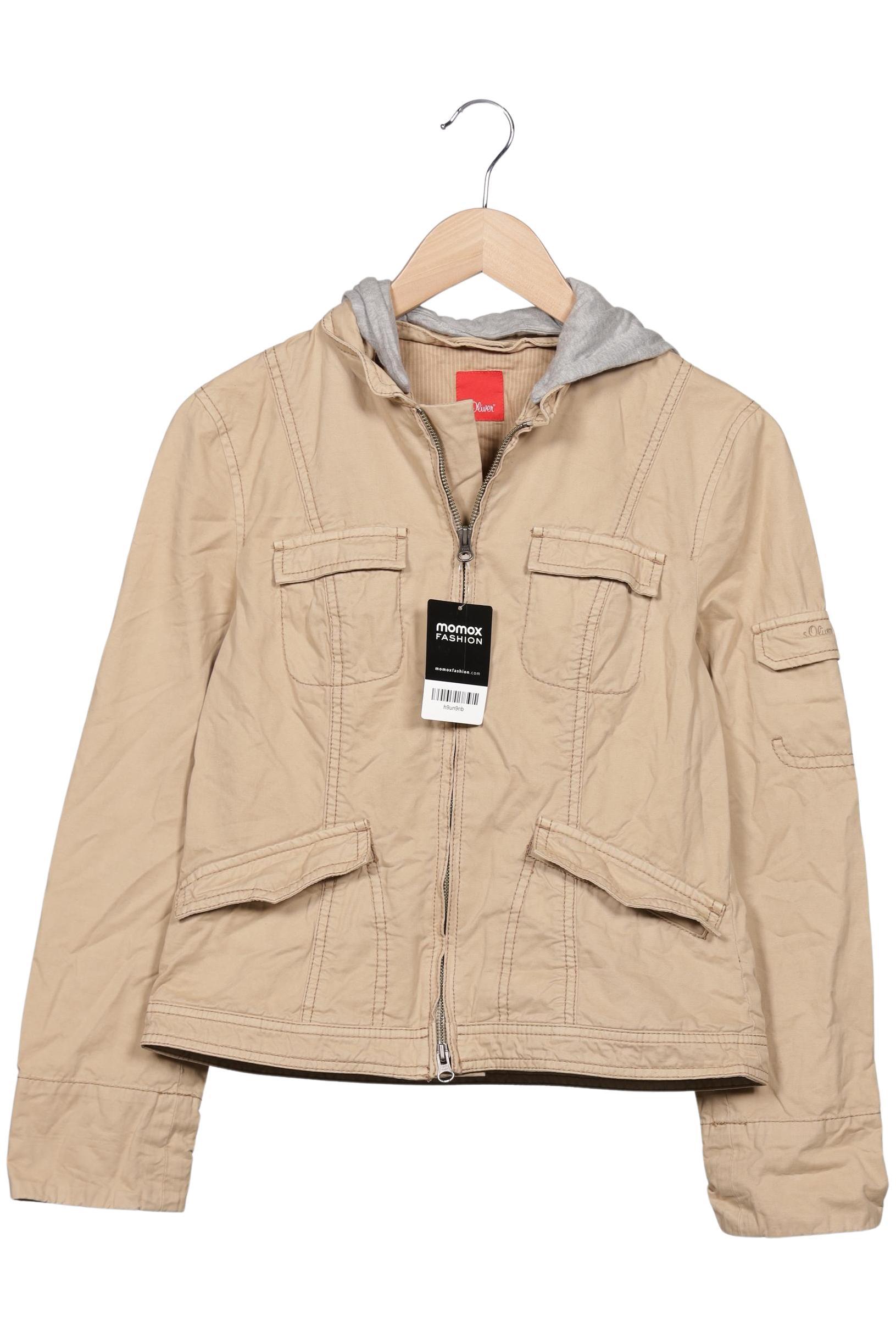

s.Oliver Damen Jacke, beige, Gr. 36