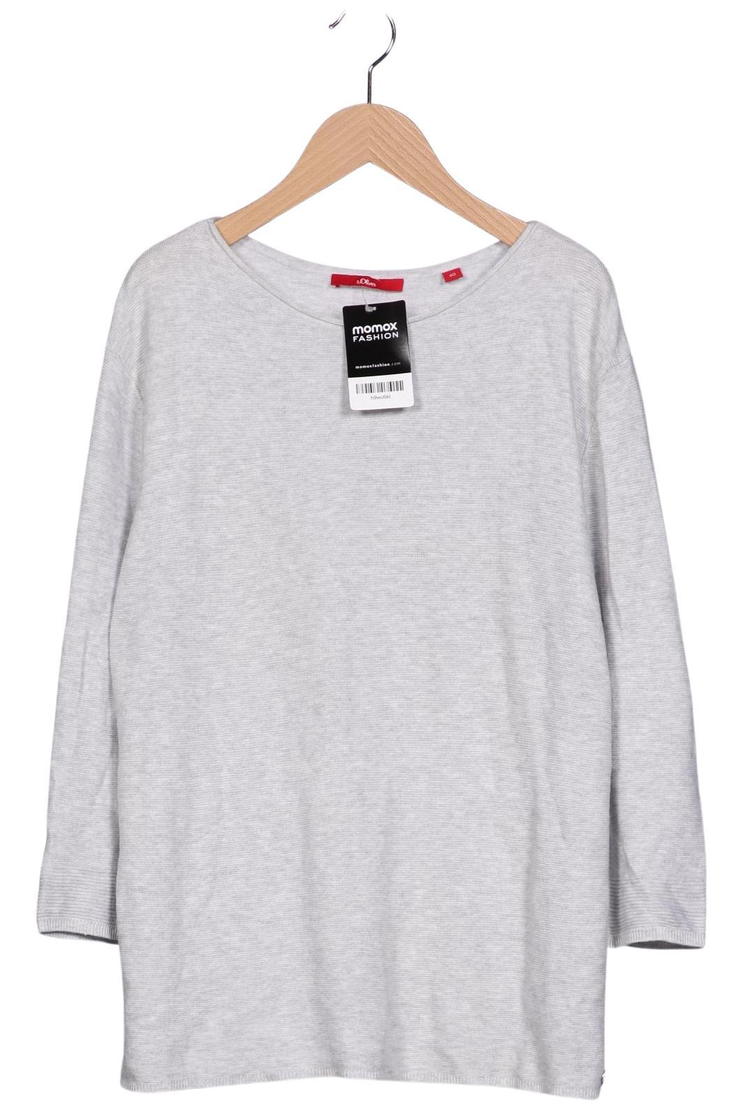 

s.Oliver Damen Pullover, grau, Gr. 40