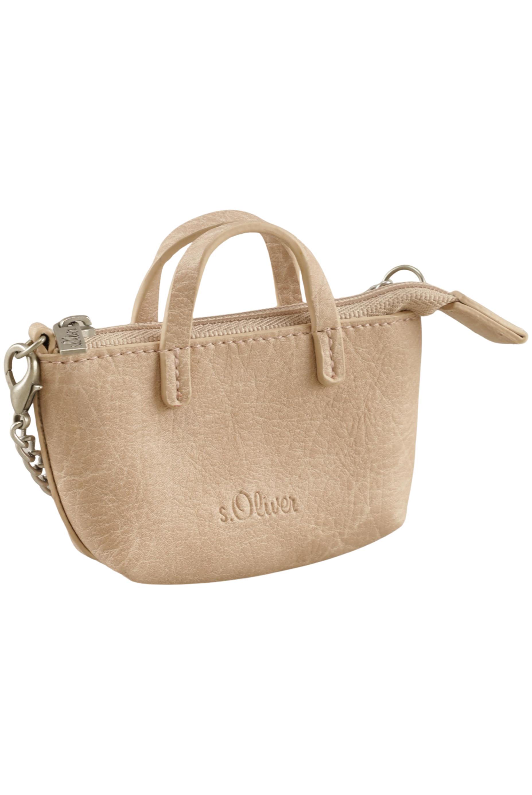 

s.Oliver Damen Portemonnaie, beige, Gr.