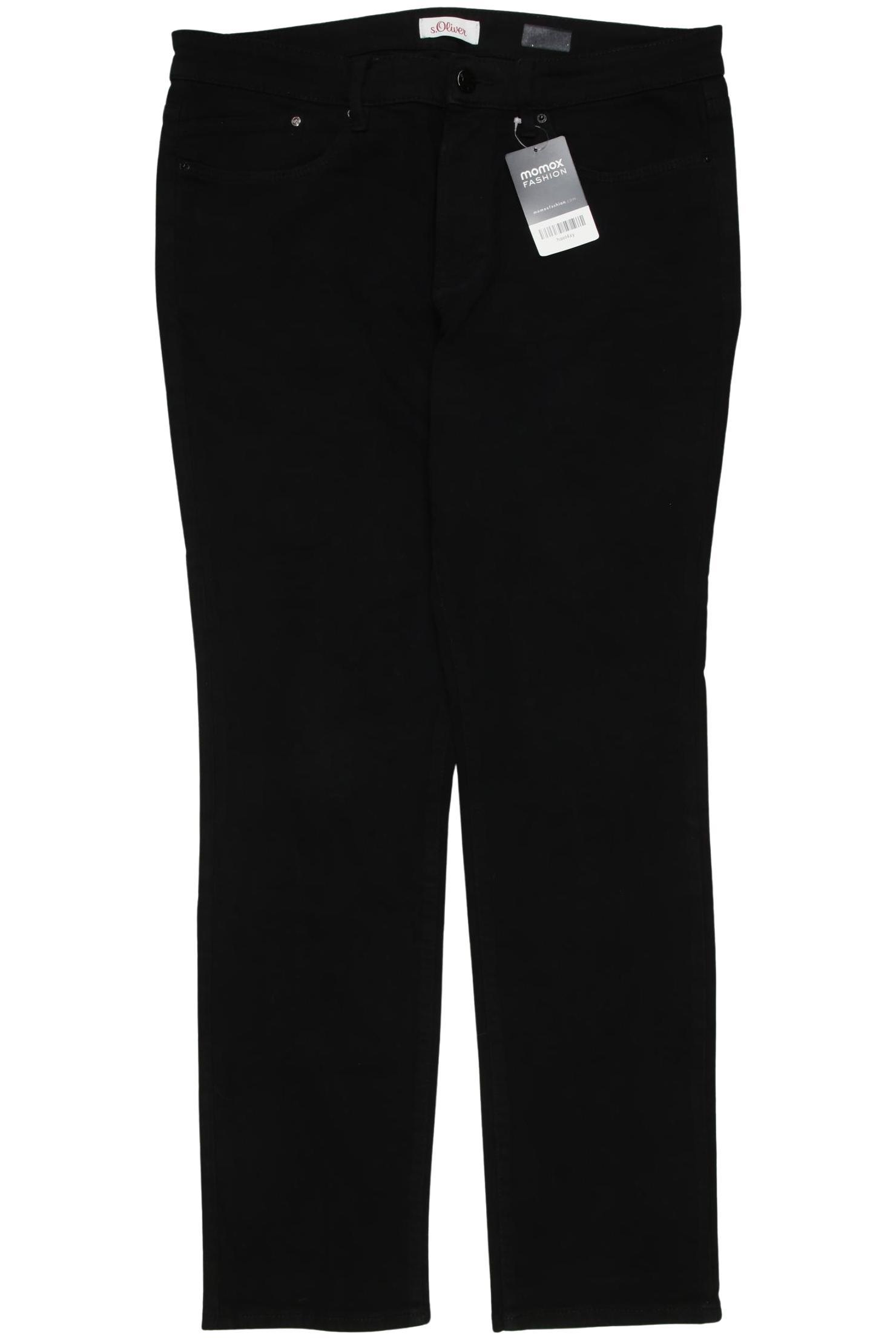

s.Oliver Damen Jeans, schwarz, Gr. 42