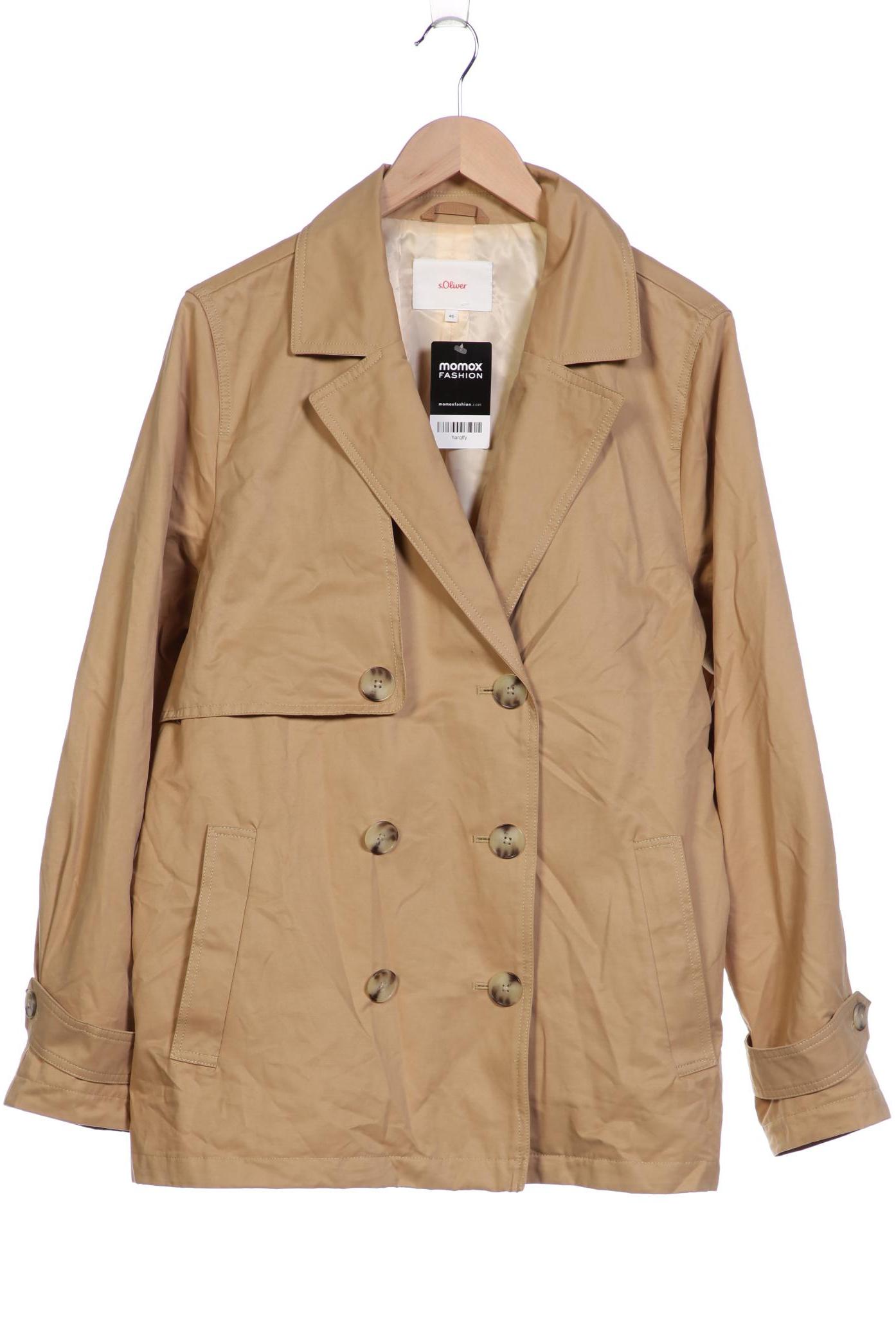 

s.Oliver Damen Jacke, beige, Gr. 46