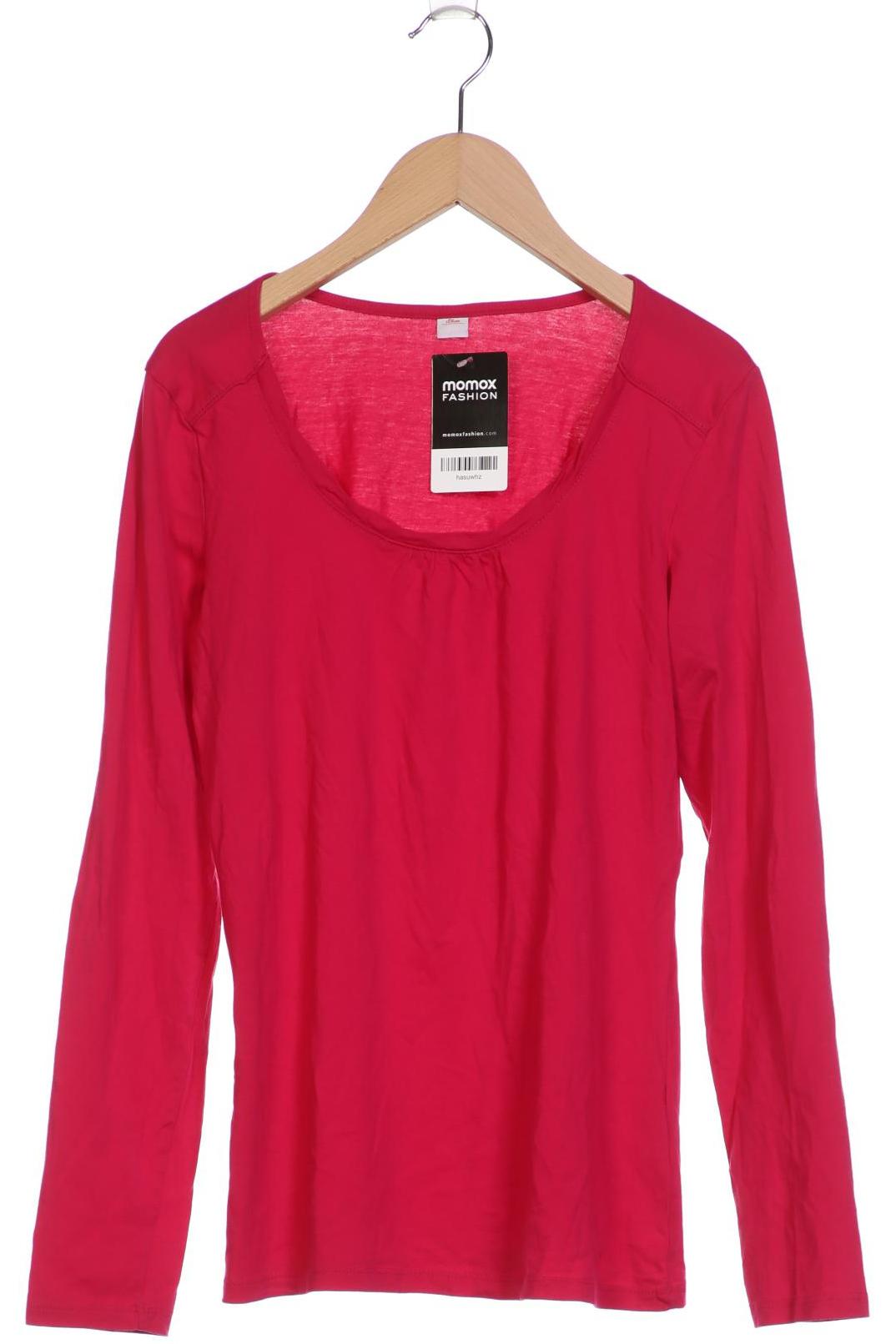 

s.Oliver Damen Langarmshirt, pink, Gr. 38