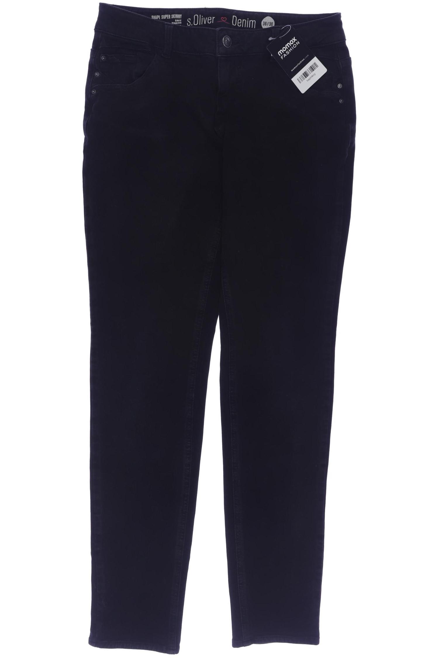

s.Oliver Damen Jeans, schwarz, Gr. 36