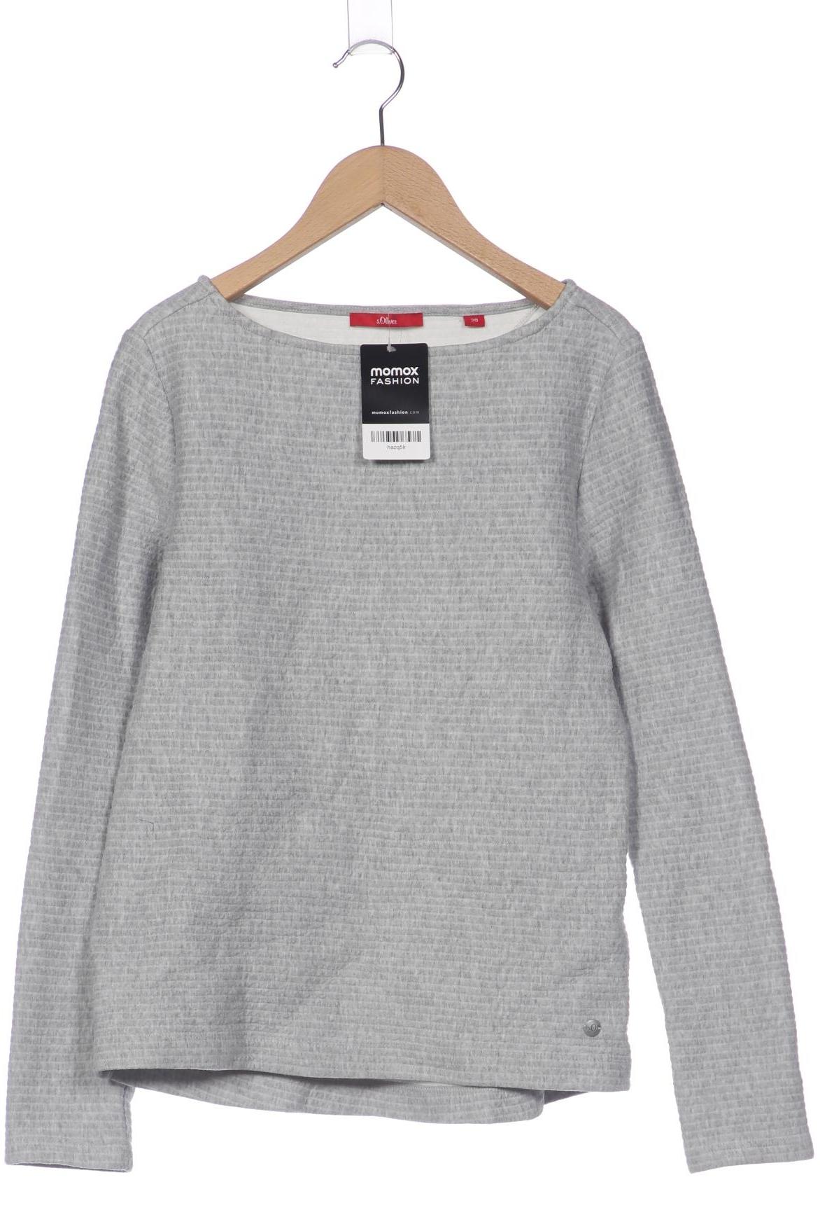 

s.Oliver Damen Sweatshirt, grau, Gr. 38
